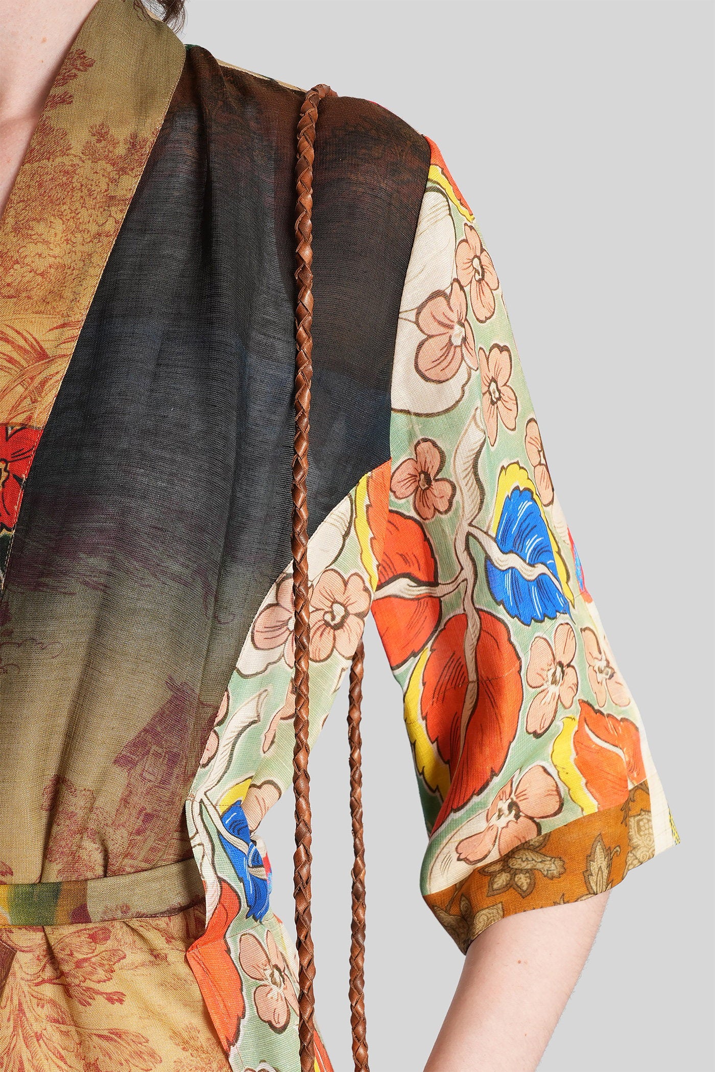 Casual jacket in multicolor viscose - Image 5