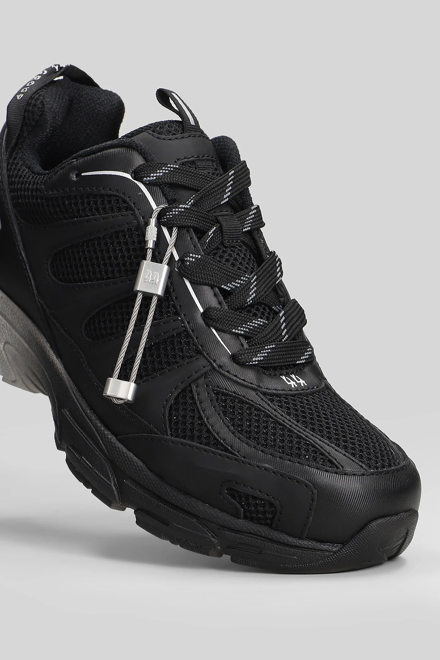 Dragger Sneakers in black polyester - Image 5