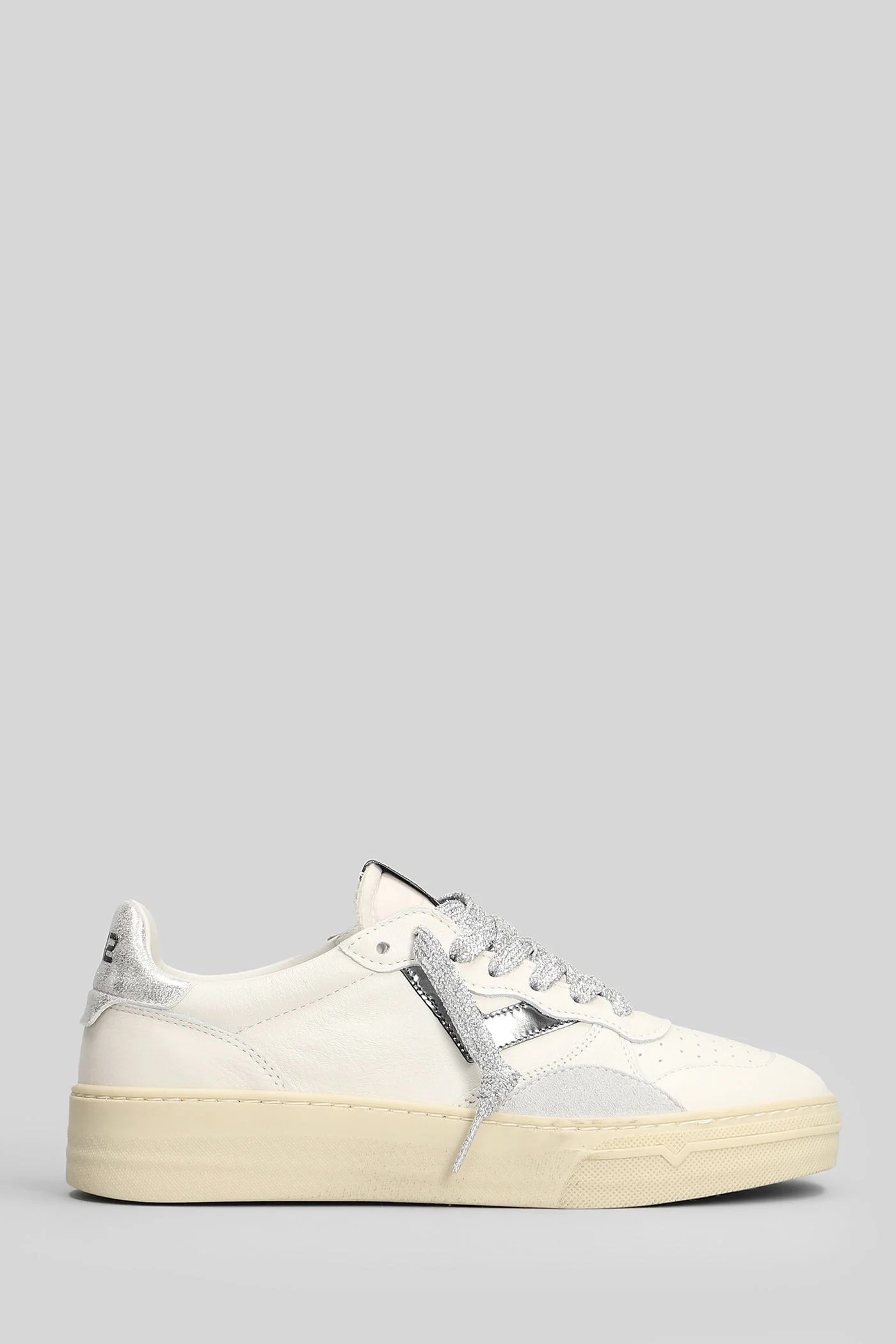 Hyper Sneakers in white leather