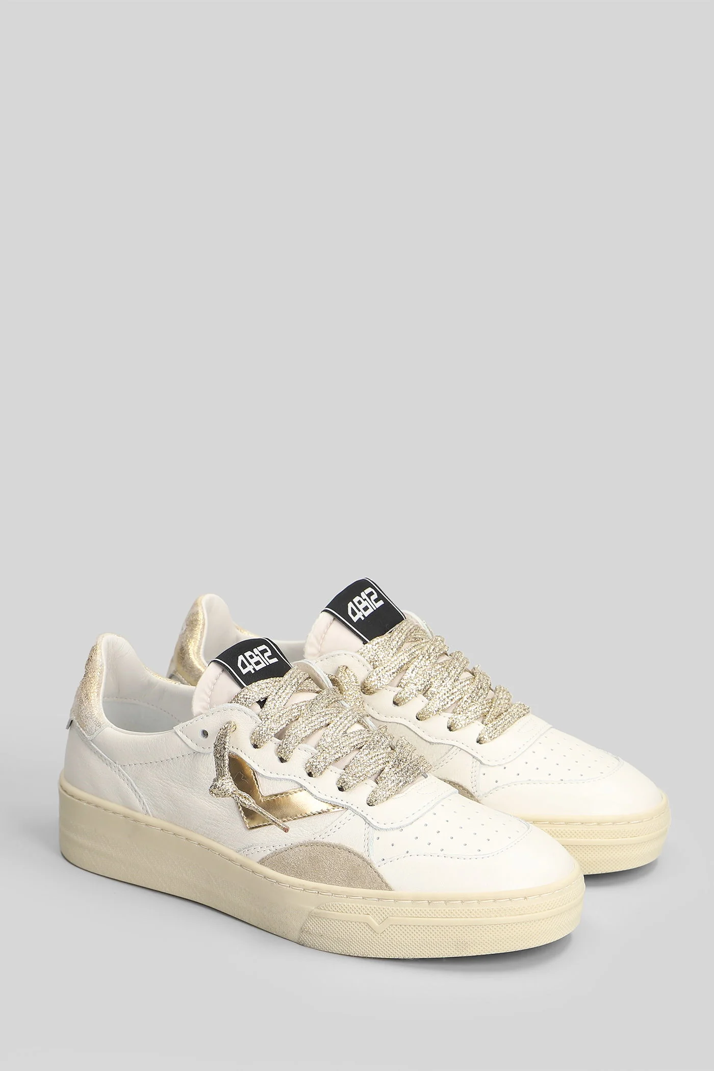 Hyper Sneakers in white leather - Image 2