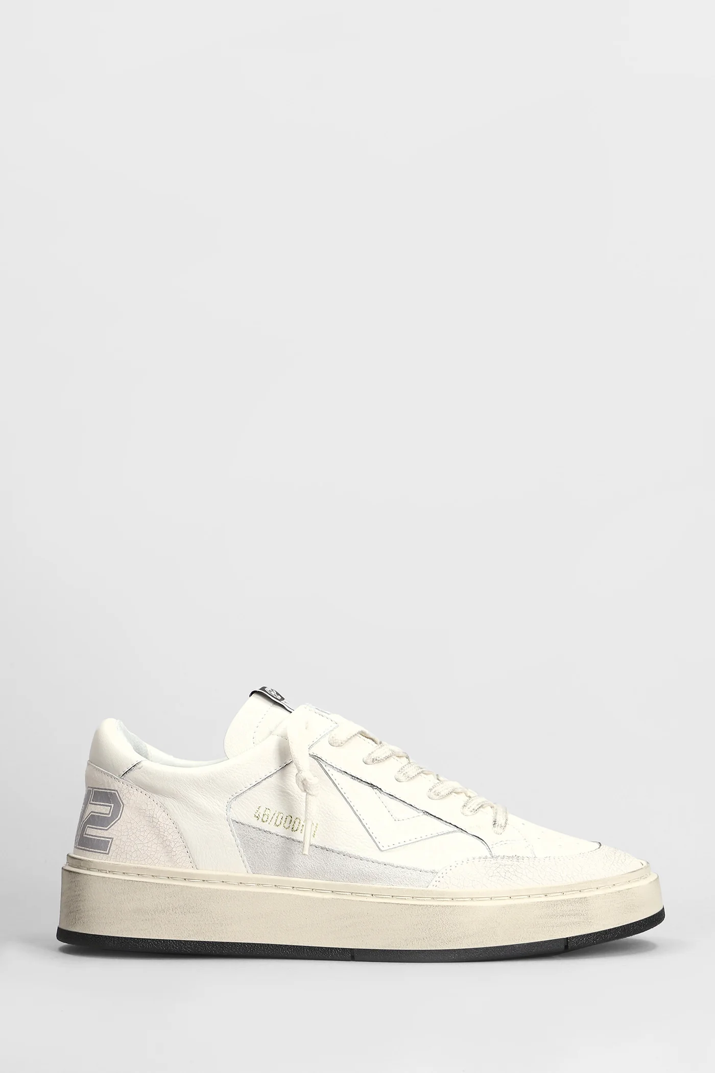 Kyle Sneakers in white leather