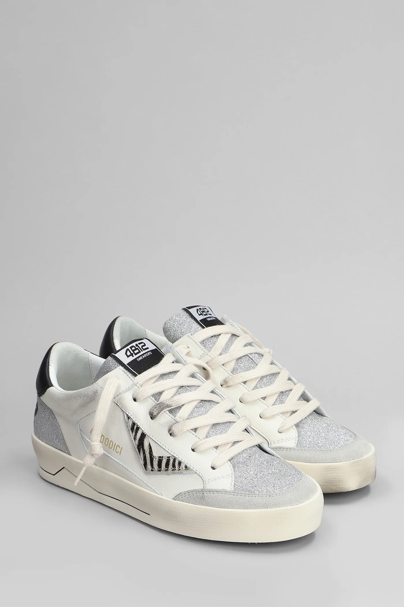 Kyle Sneakers in white leather - Image 2