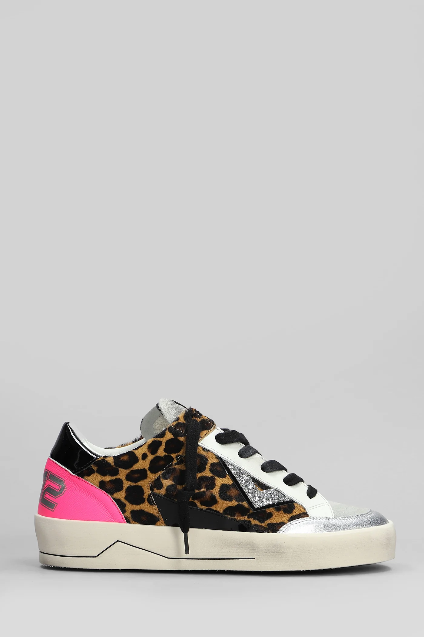 Kyle Sneakers in white leather