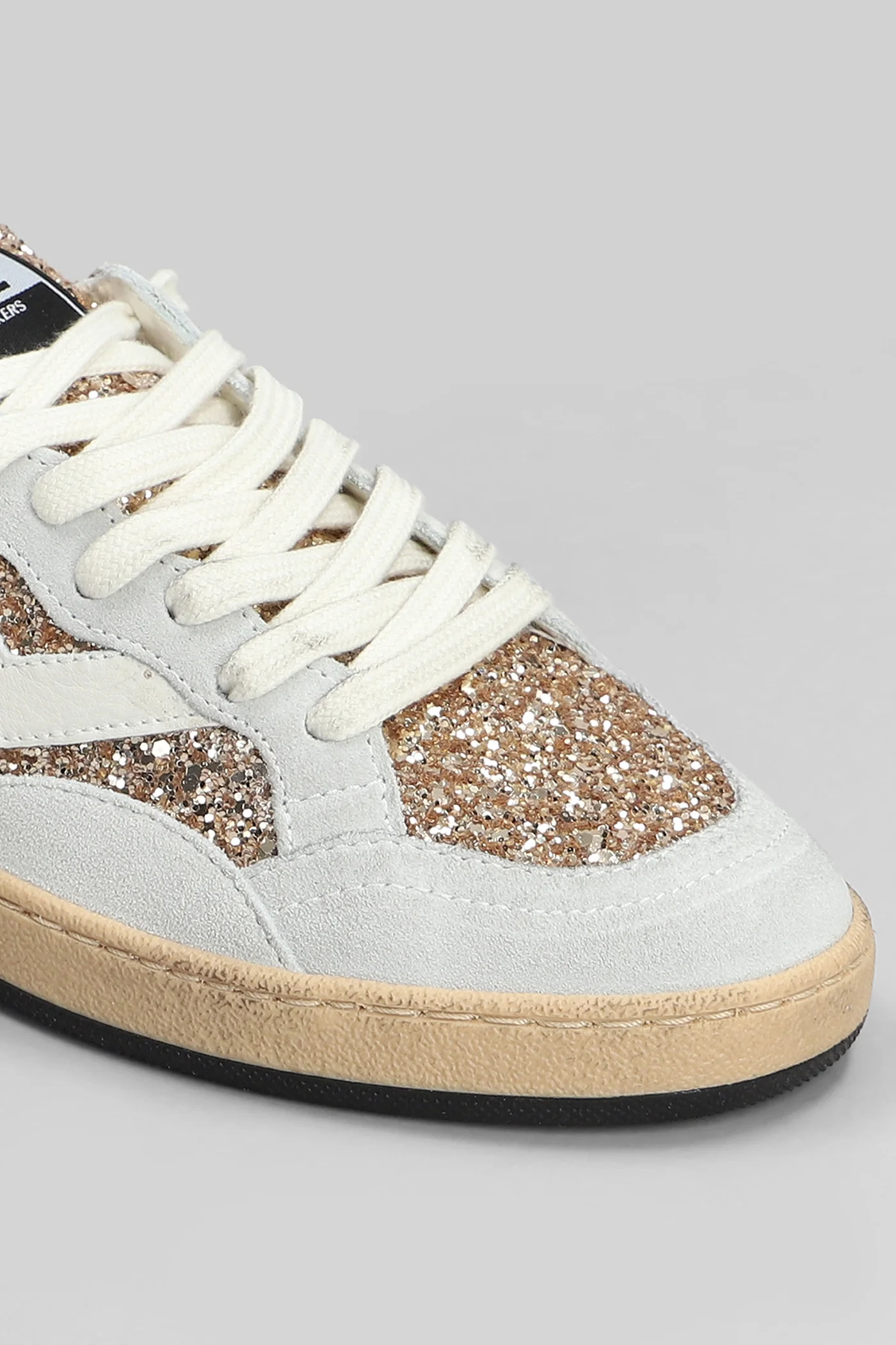 Play New Sneakers in gold glitter - Image 3