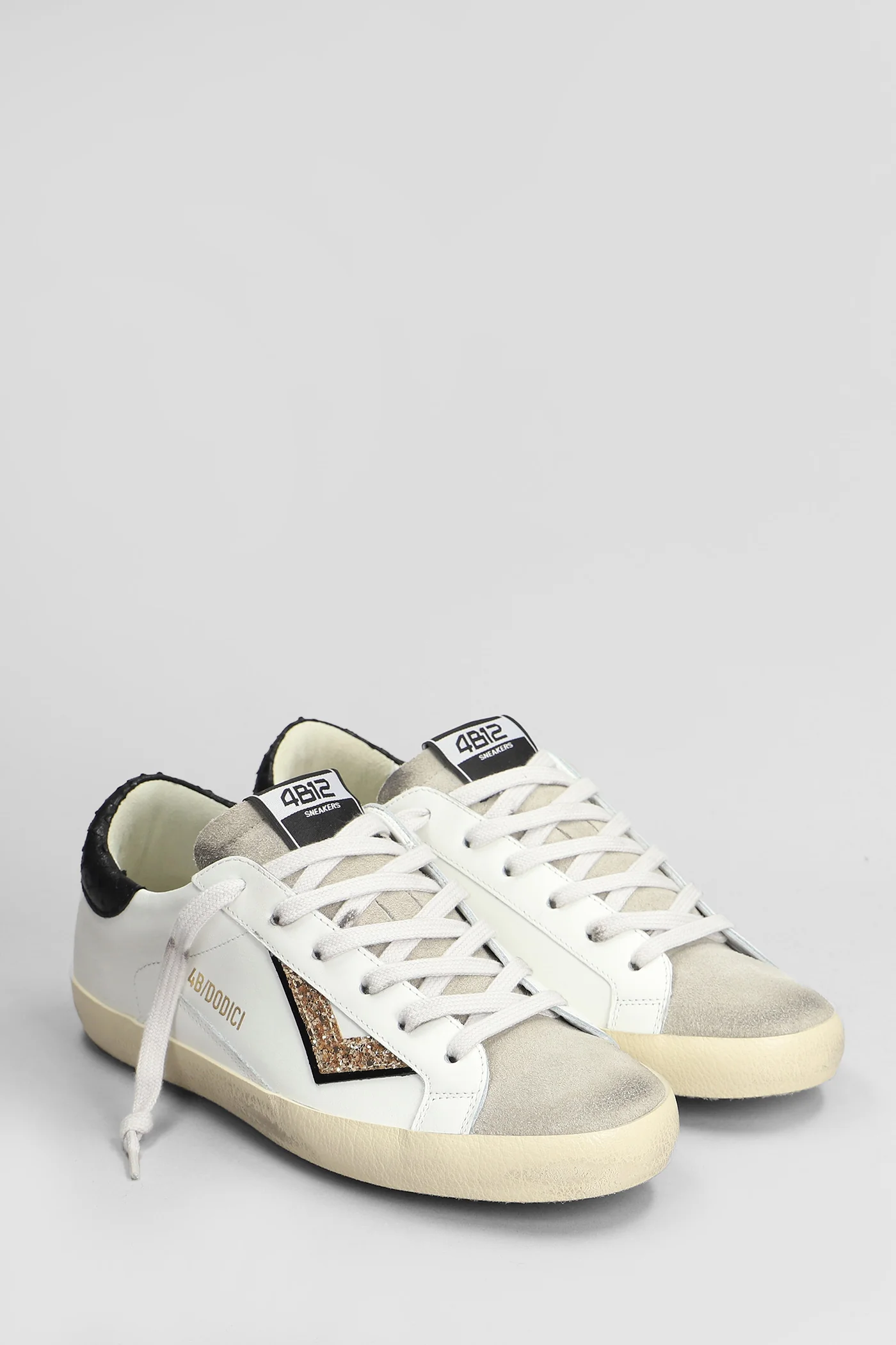 Suprime Sneakers in white leather - Image 2