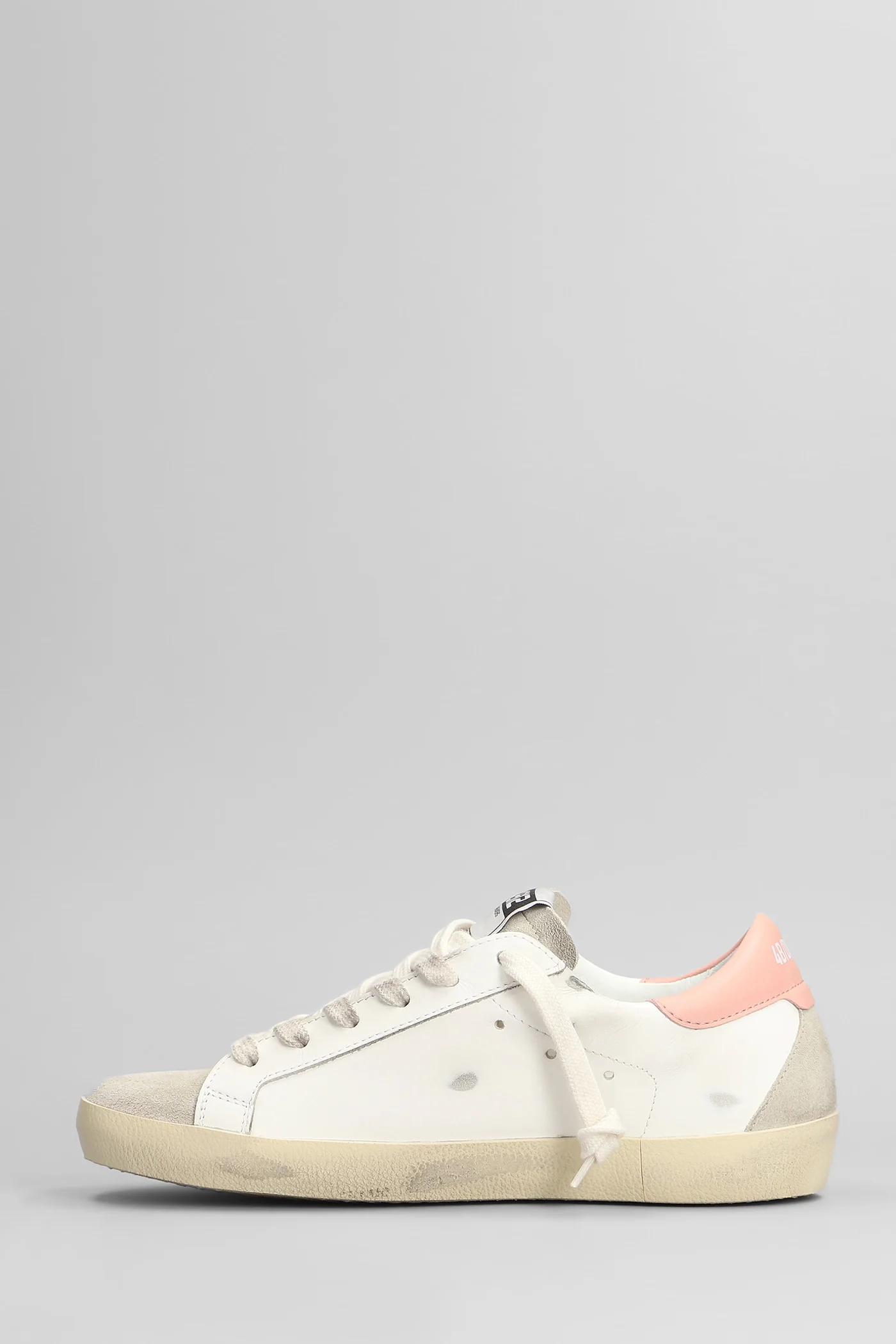 Suprime Sneakers in white suede and leather - Image 3
