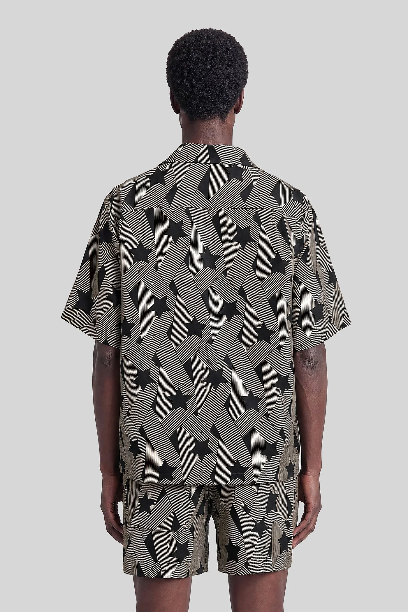 Shirt in black viscose - Image 3