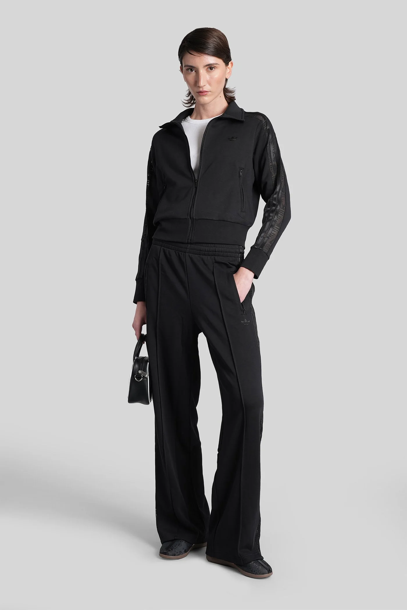 Firebird Lace TP Pants in black cotton - Image 2