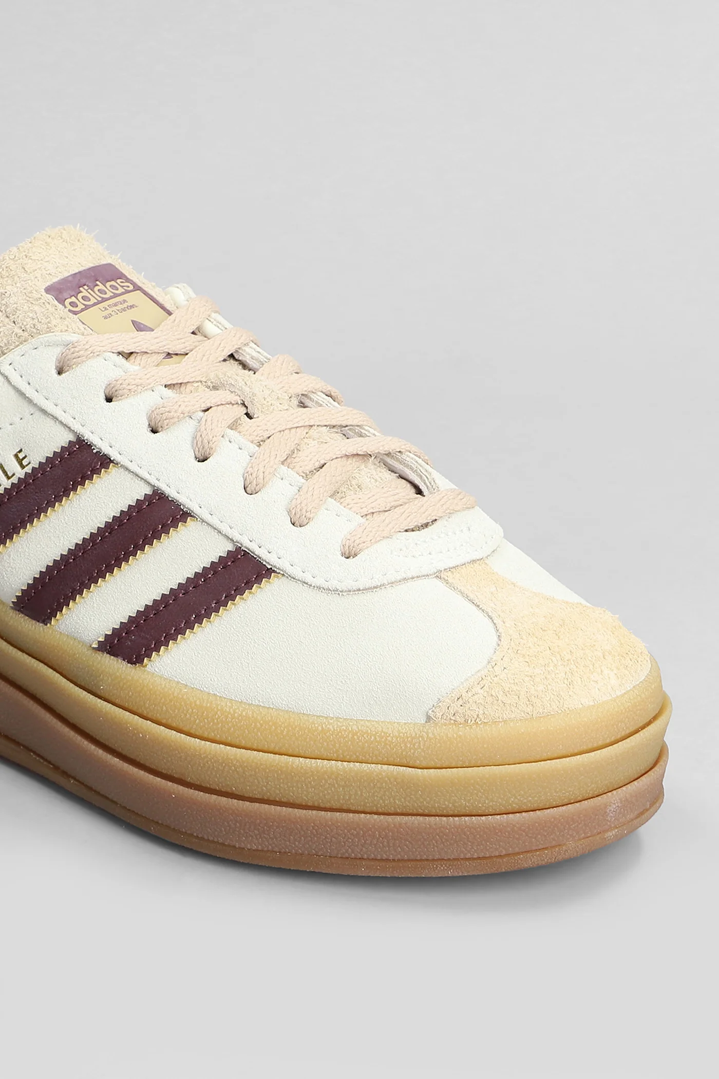 Gazelle Bold Sneakers in beige suede - Image 5