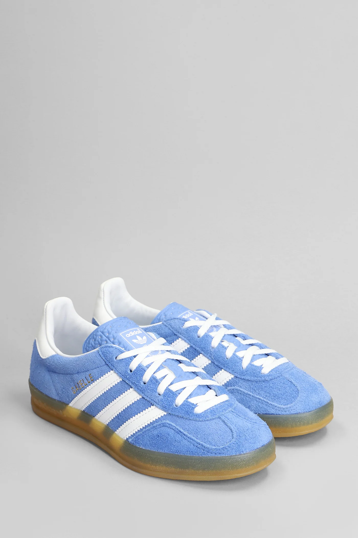 Gazelle Indoor Sneakers in cyan suede - Image 2