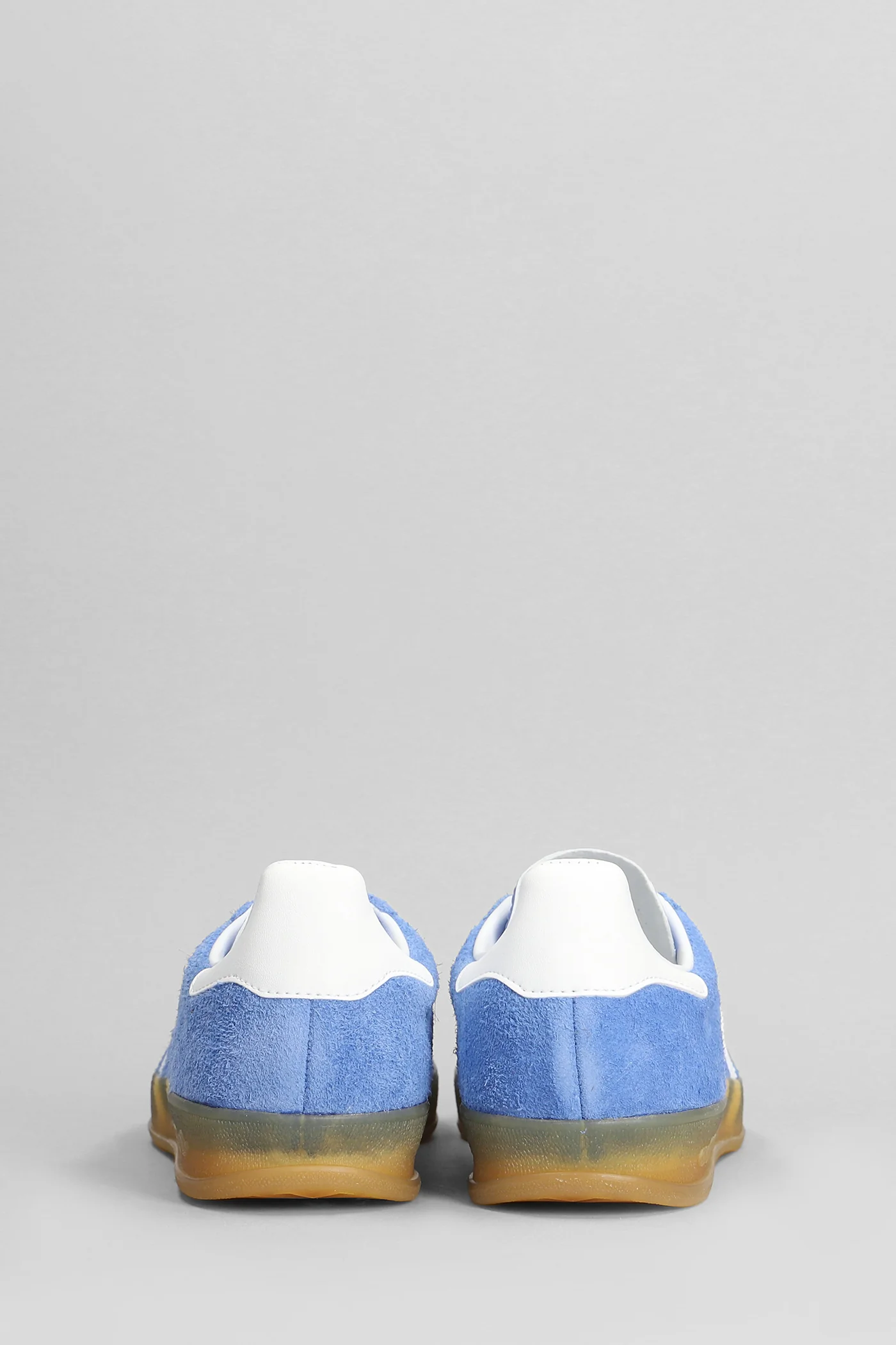 Gazelle Indoor Sneakers in cyan suede - Image 4