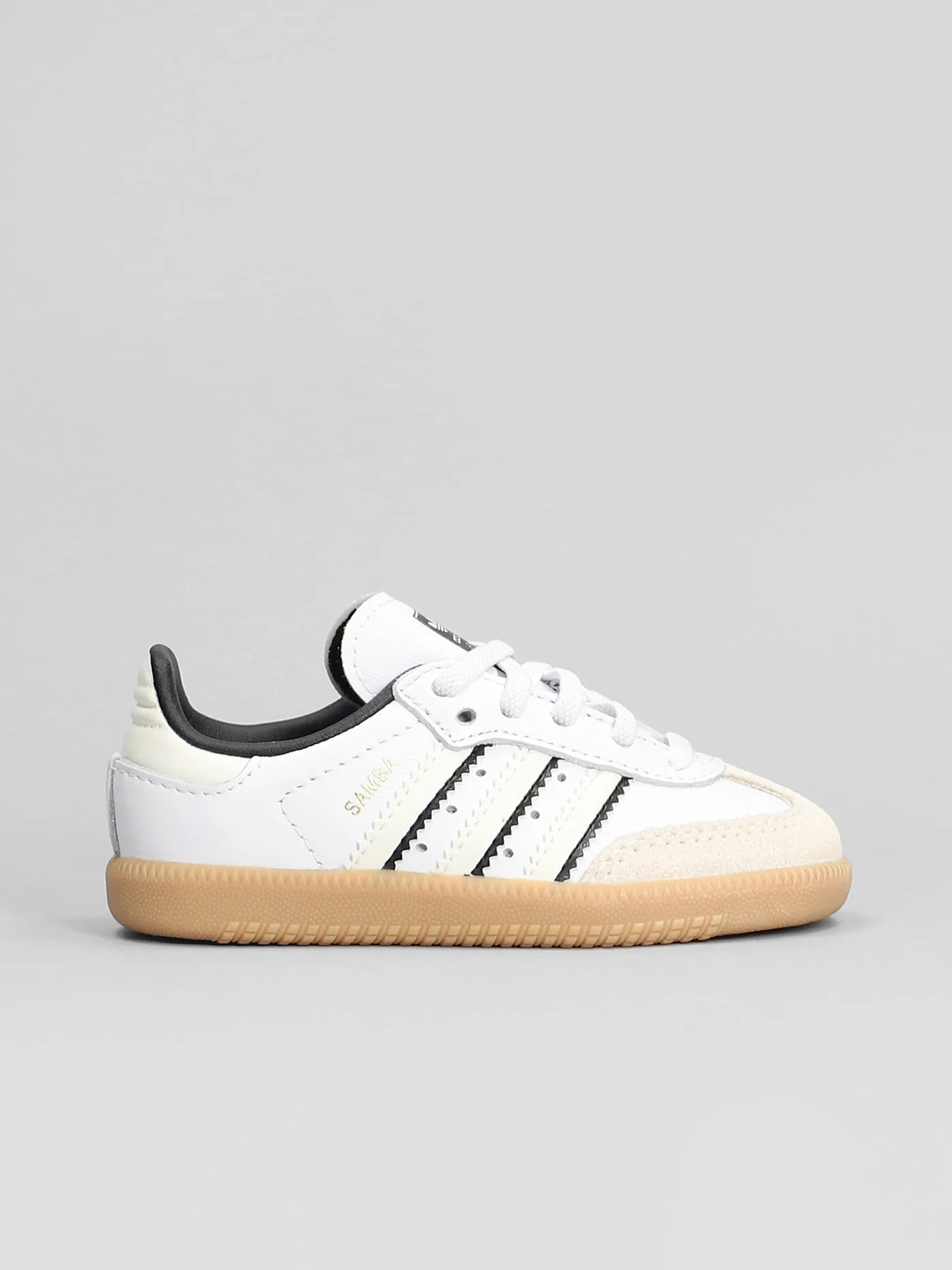 Samba Og El Sneakers in white leather