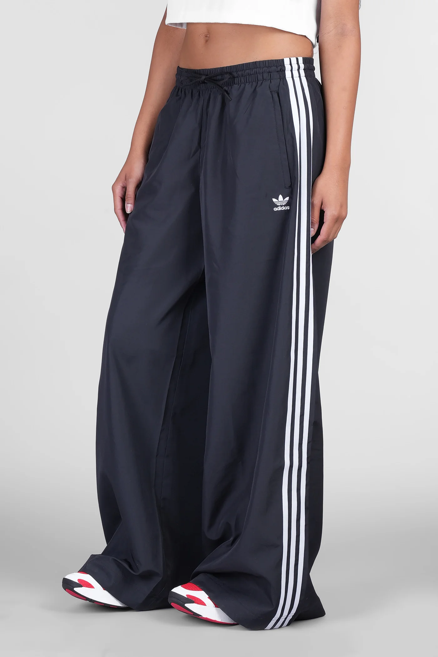 Oversized TP Pants in black polyamide - Image 4