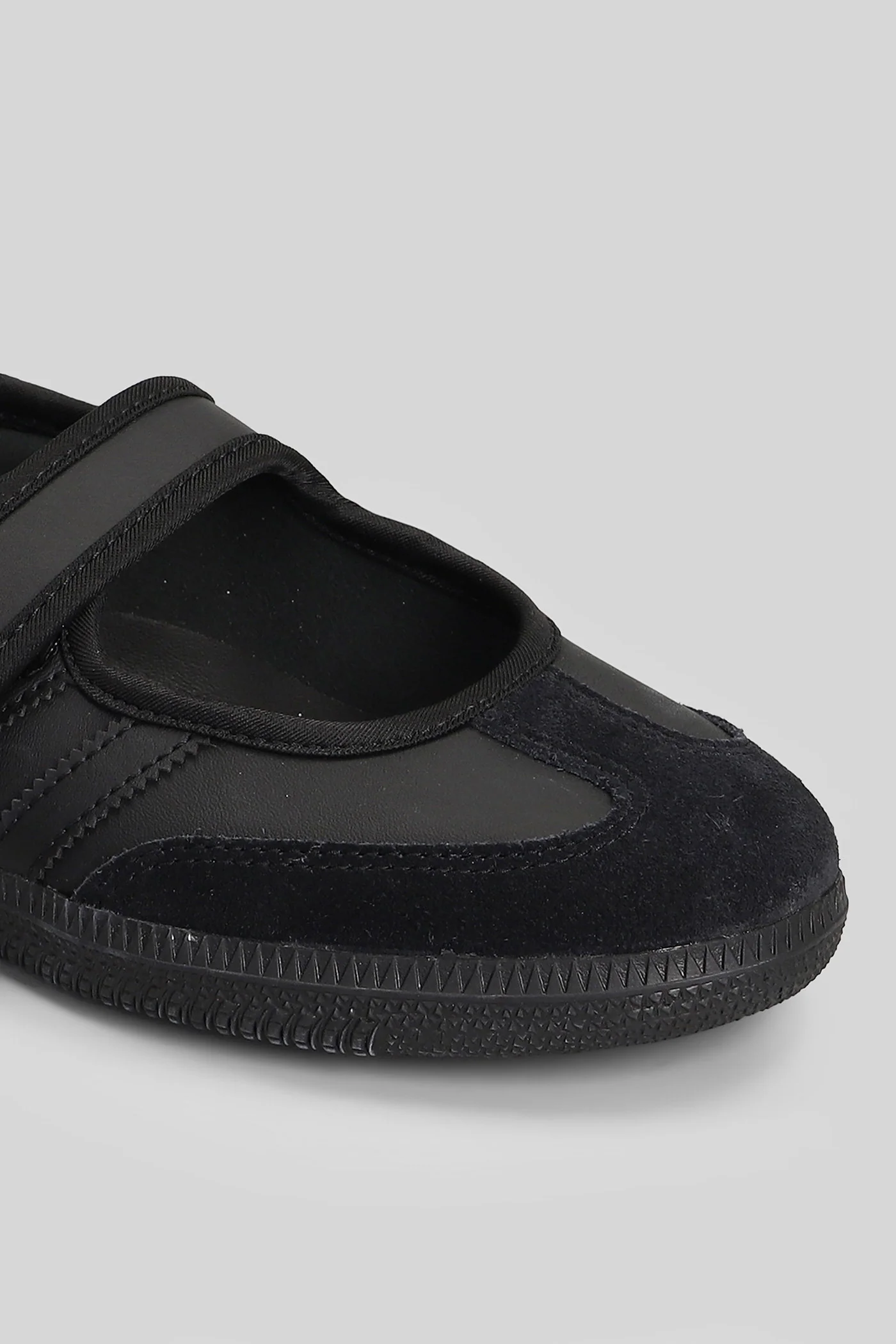 Samba Jane Sneakers in black suede and leather - Image 5