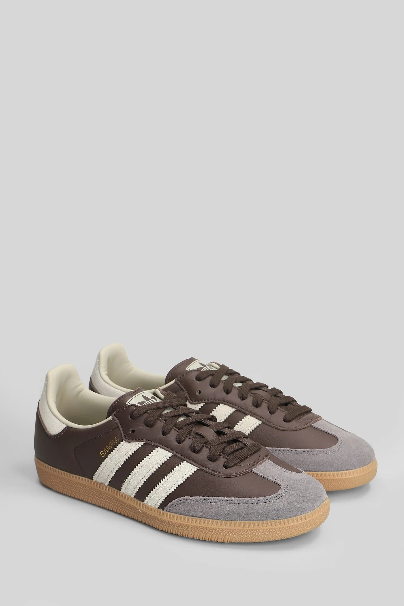 Samba Og Sneakers in brown leather - Image 2