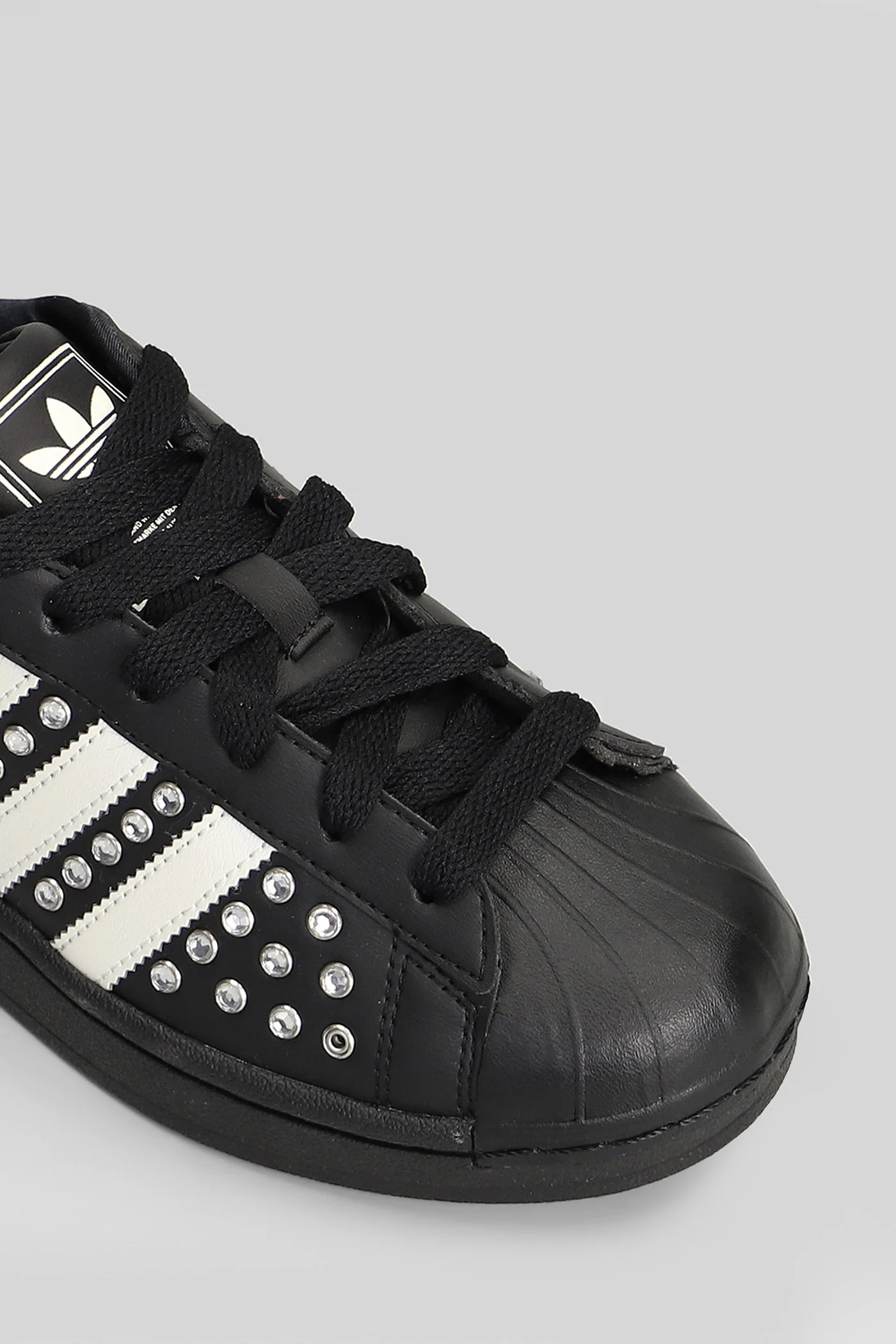 Superstar II Sneakers in black leather - Image 20