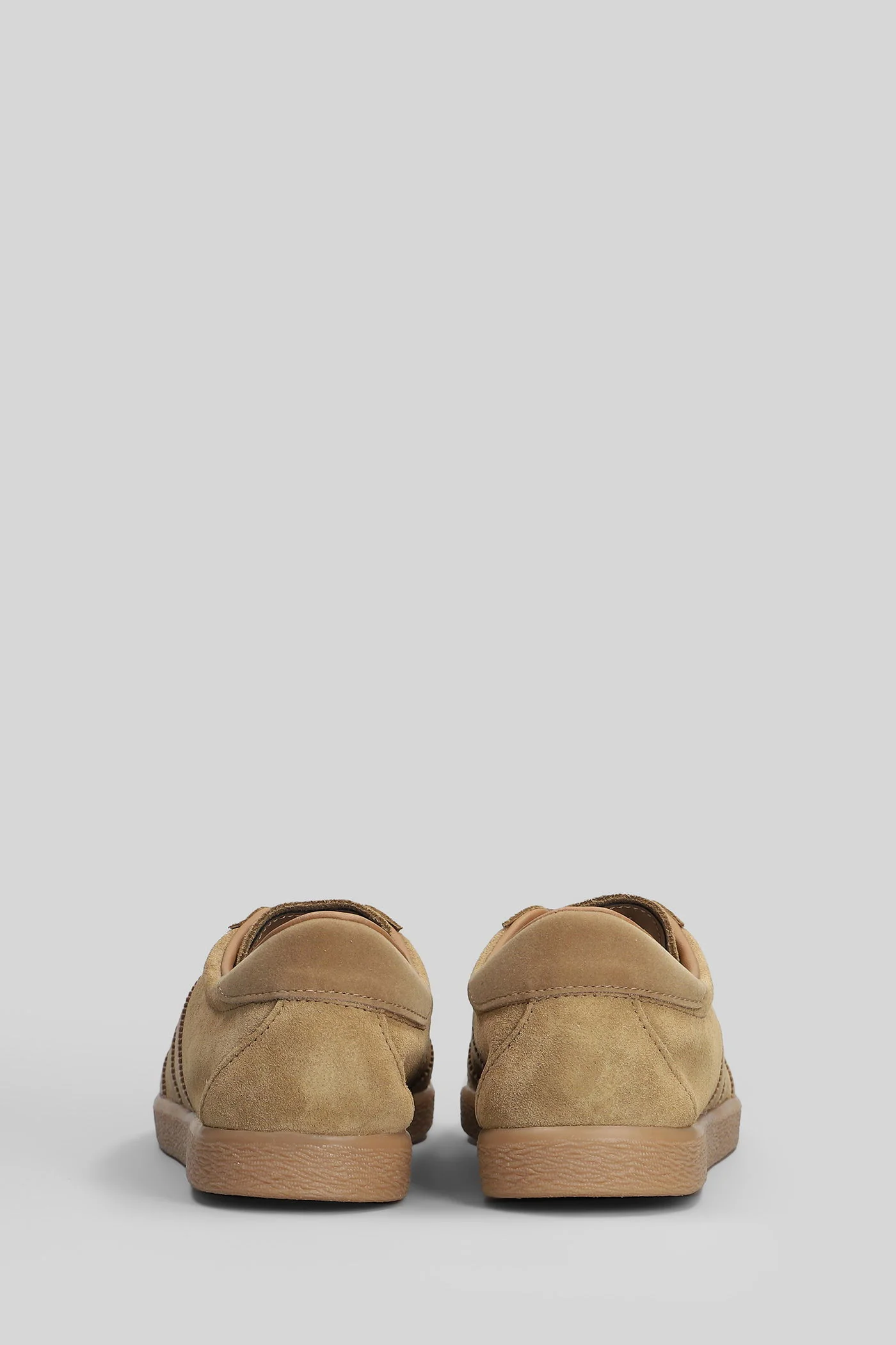 Tobacco Sneakers in leather color suede - Image 4
