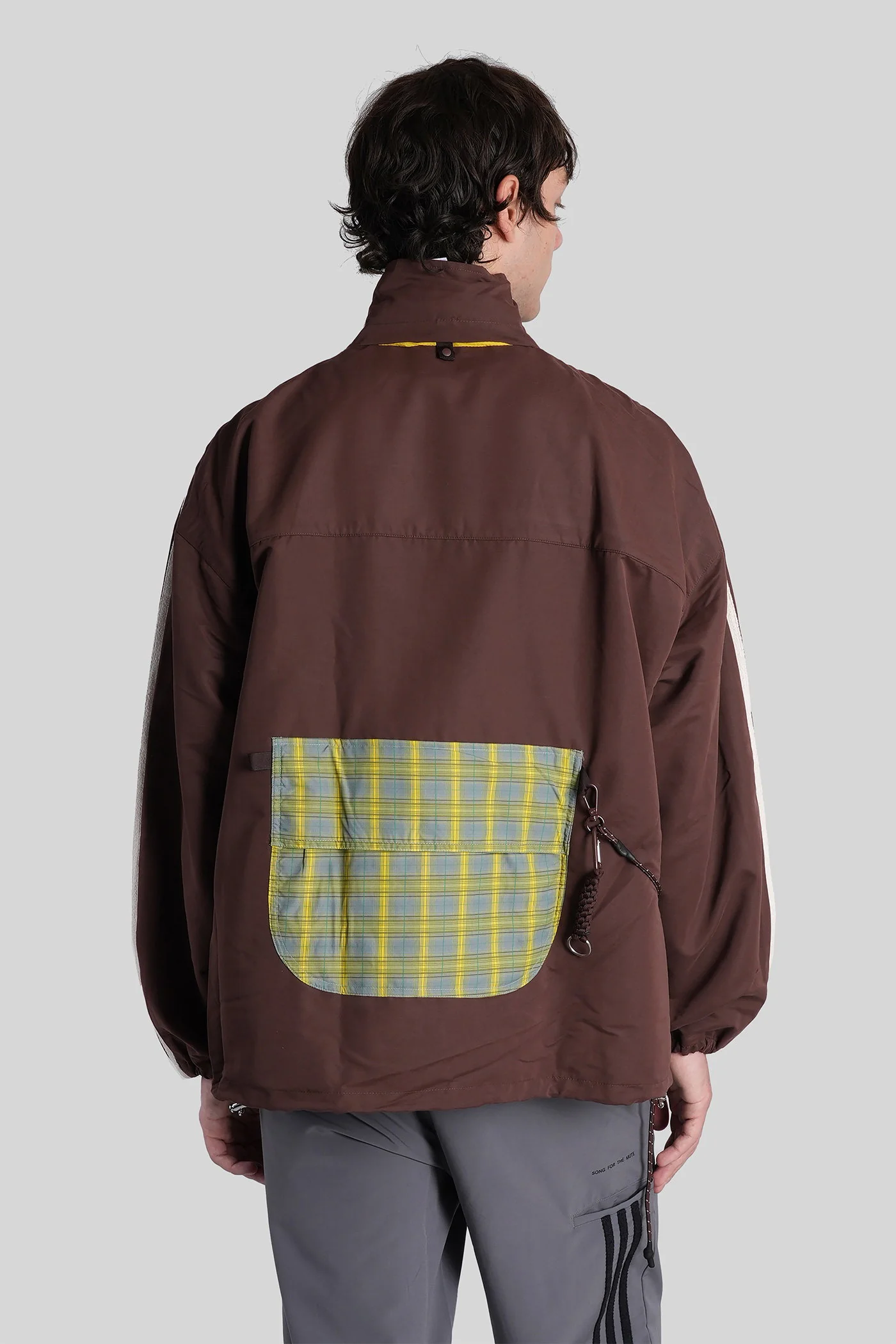 Adi 007 TT Casual jacket in brown polyester - Image 3