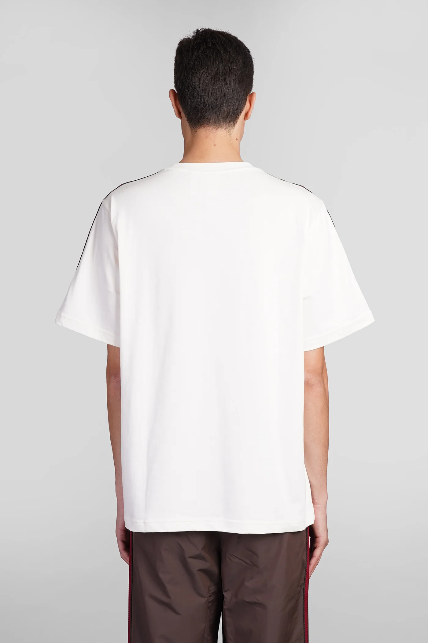 S-S T-shirt T-Shirt in white cotton - Image 3