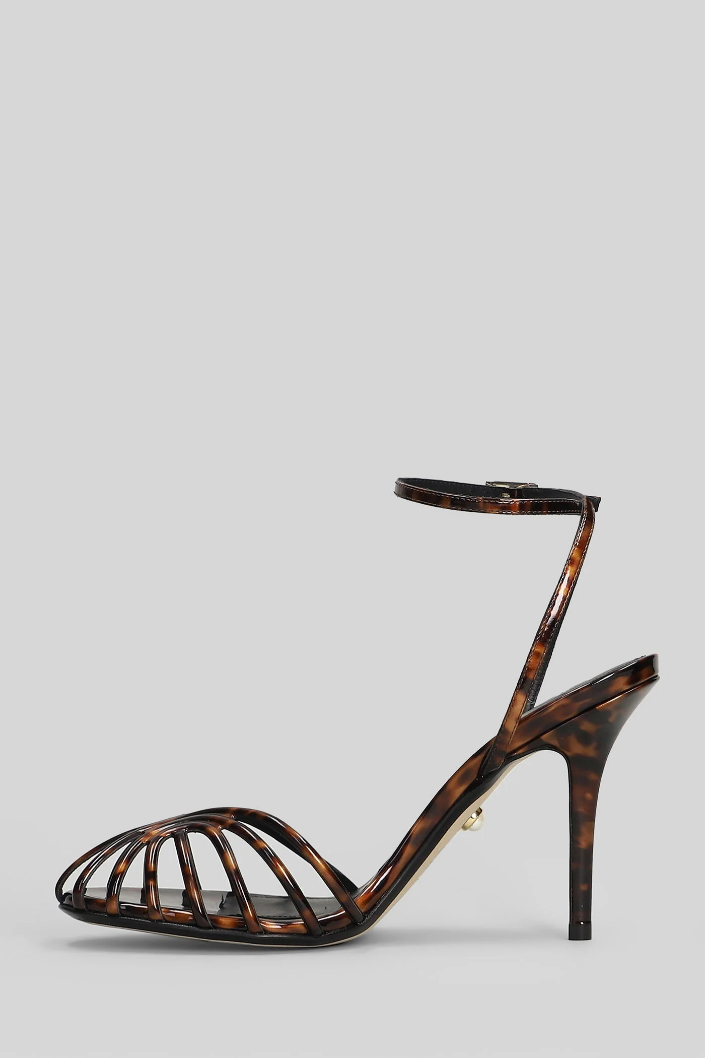Blake 95 Sandals in brown leather - Image 3