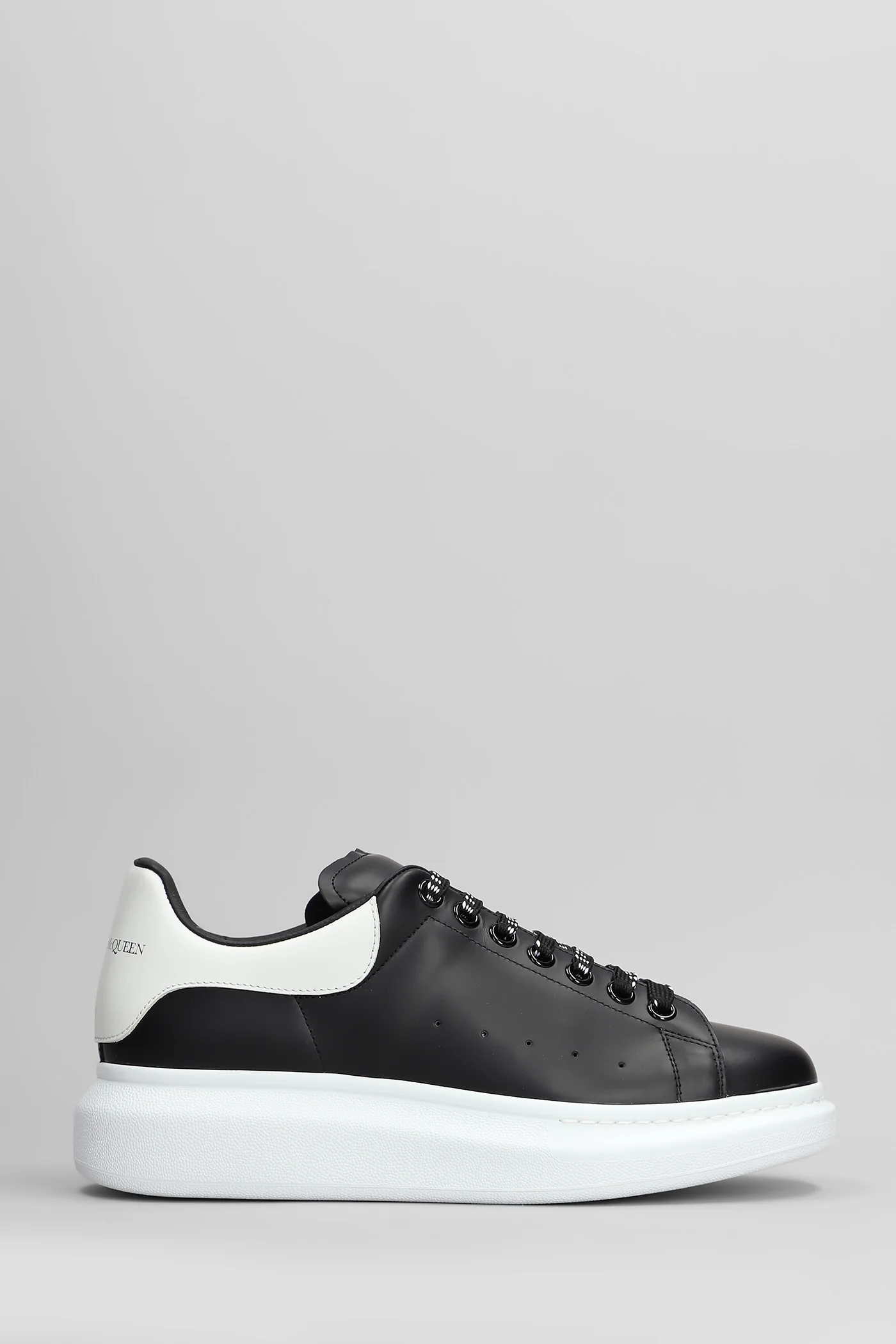 Oversize sneak Sneakers in black leather
