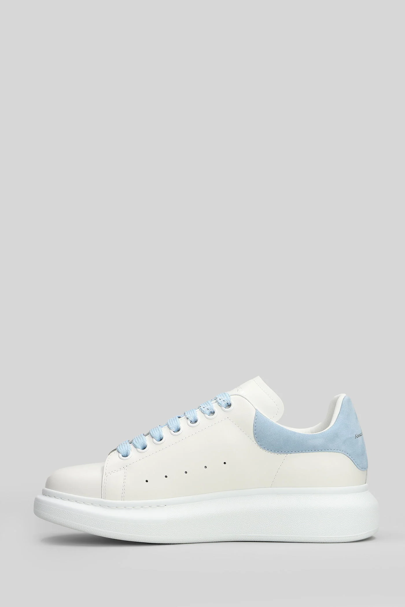 Oversize sneak Sneakers in white leather - Image 3