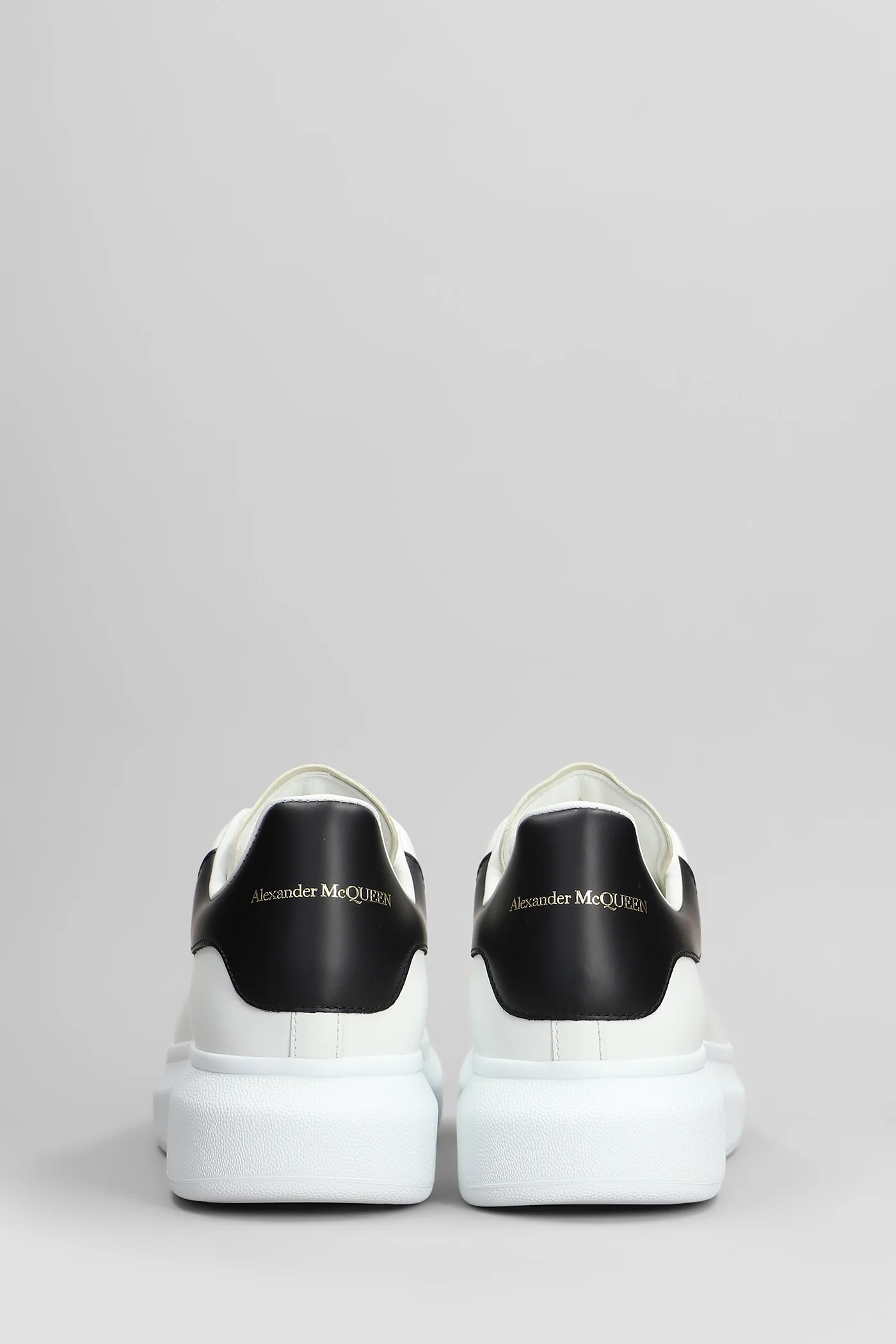 Oversize sneak Sneakers in white leather - Image 4