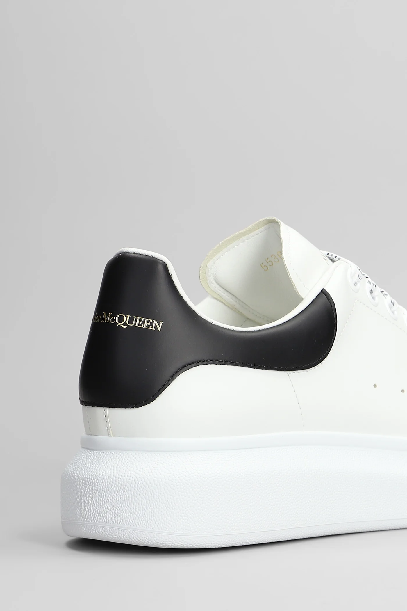 Oversize sneak Sneakers in white leather - Image 5