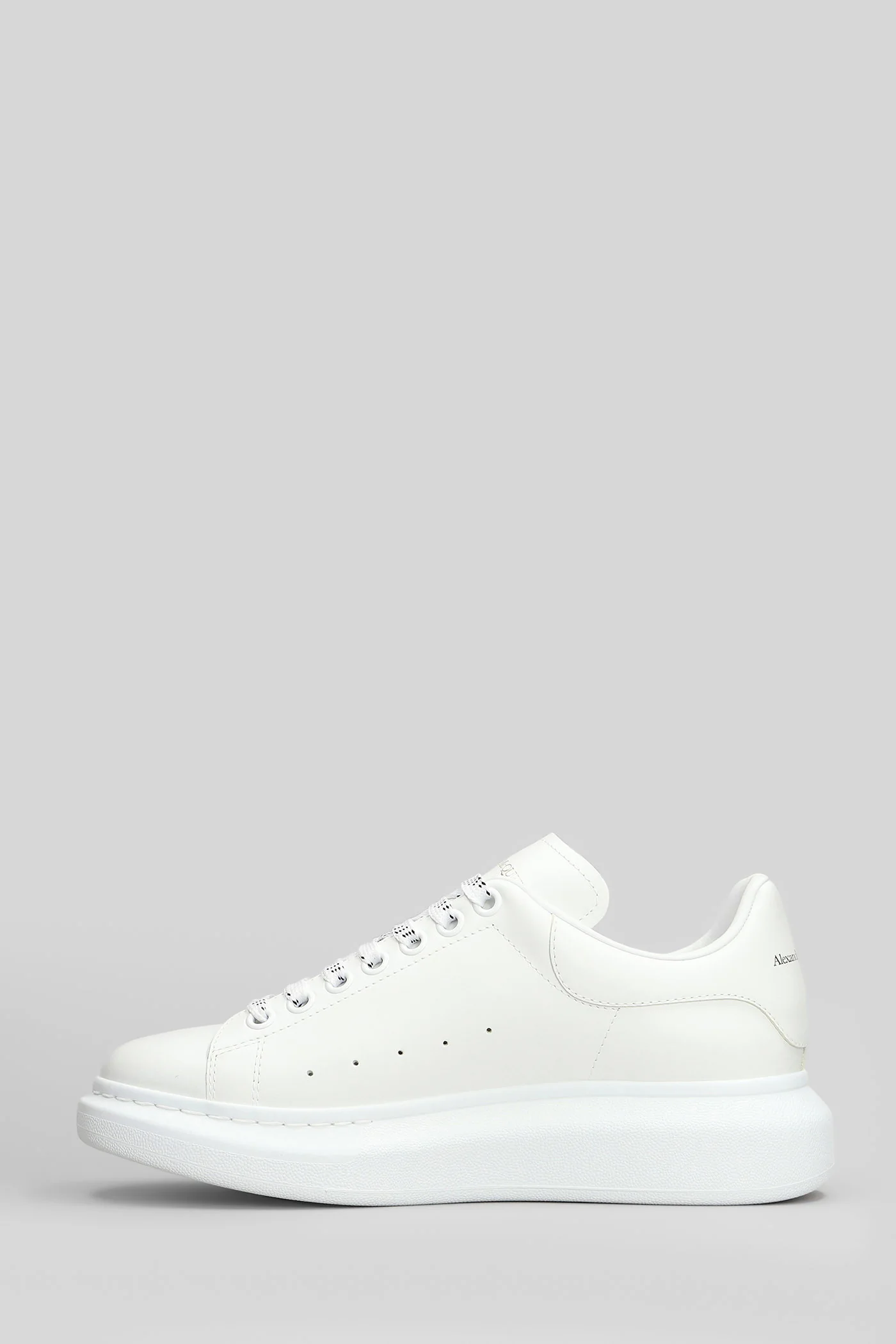 Oversize sneak Sneakers in white leather - Image 3