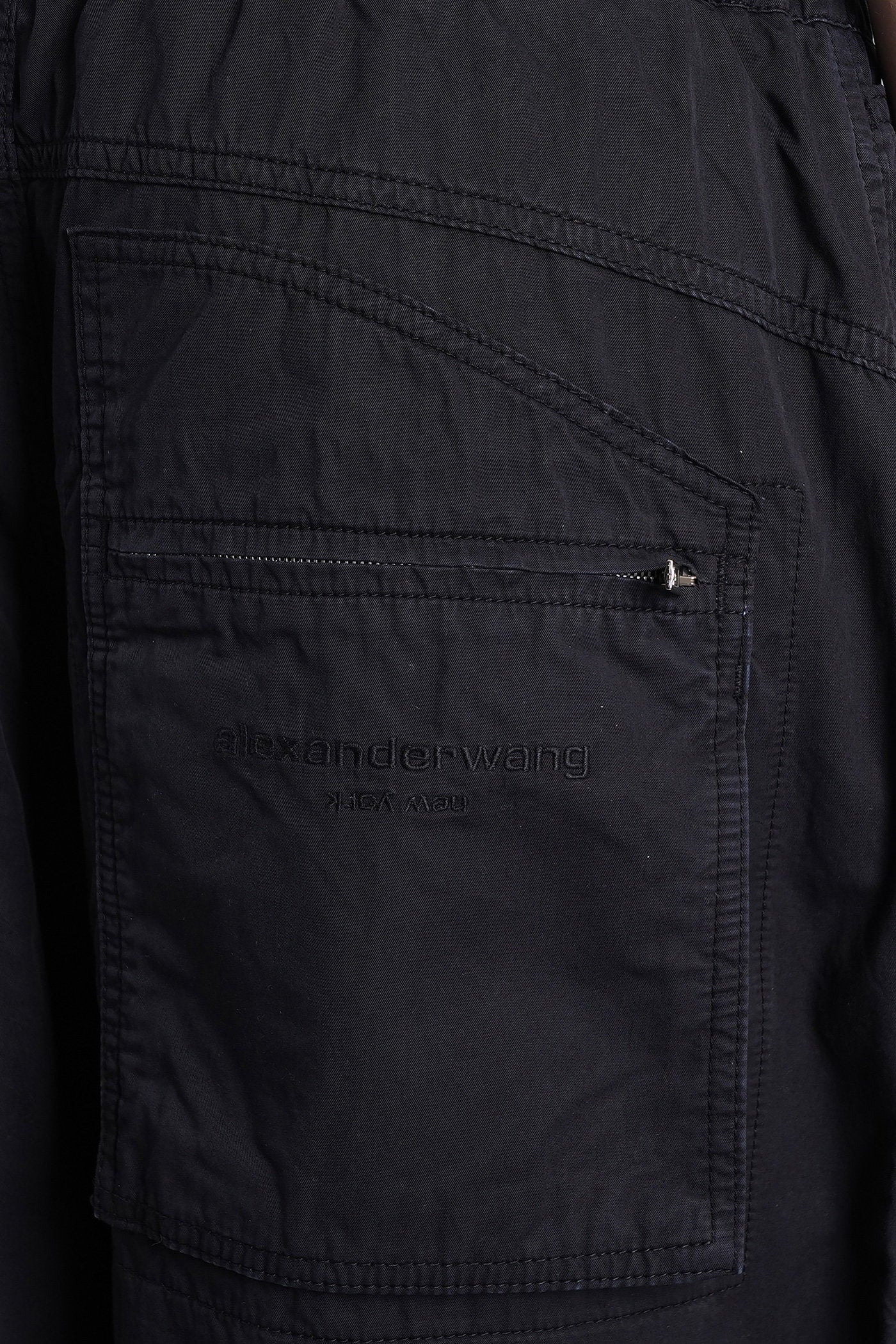 Pants in black cotton - Image 5