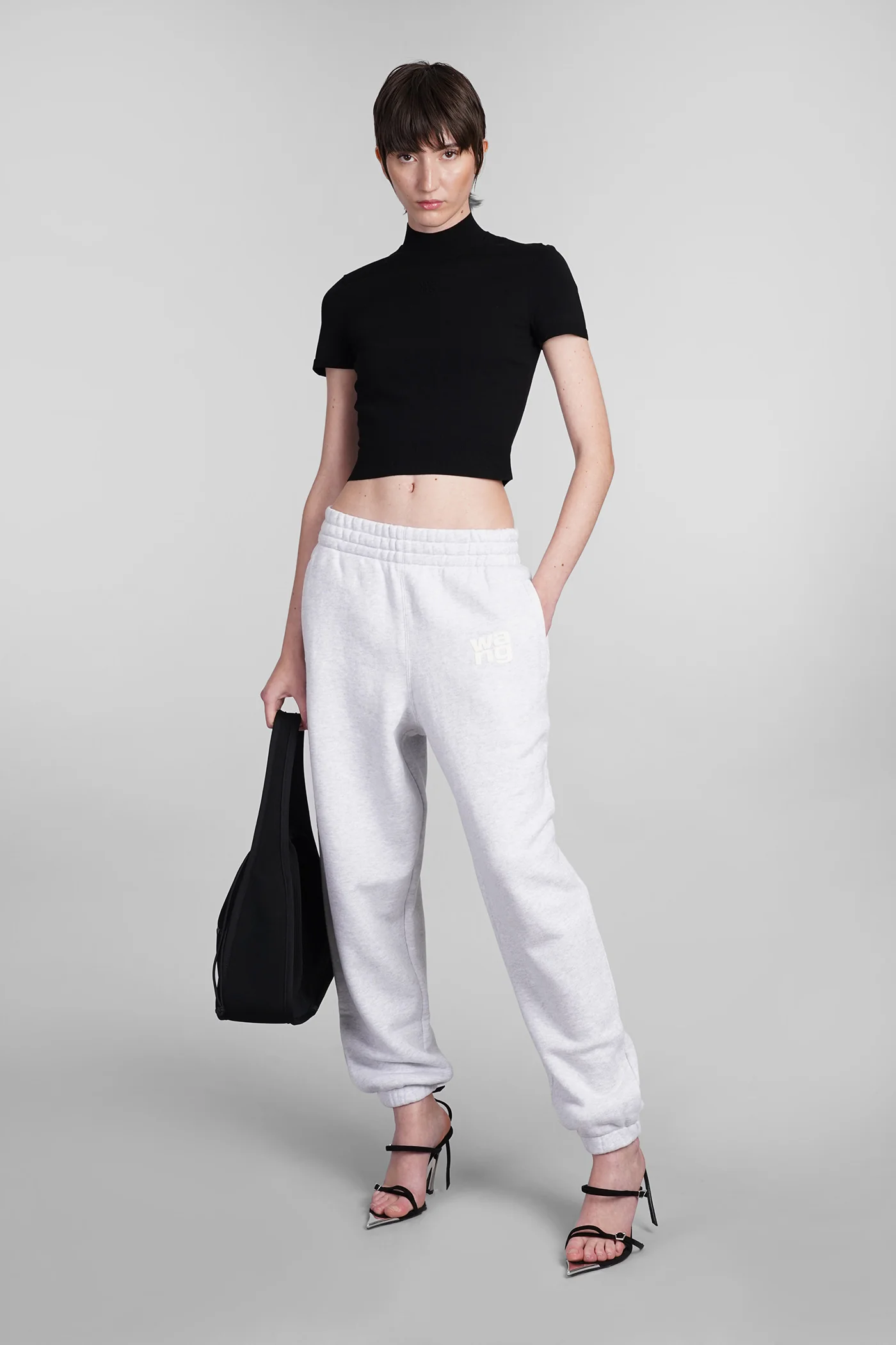 Topwear in black viscose - Image 2