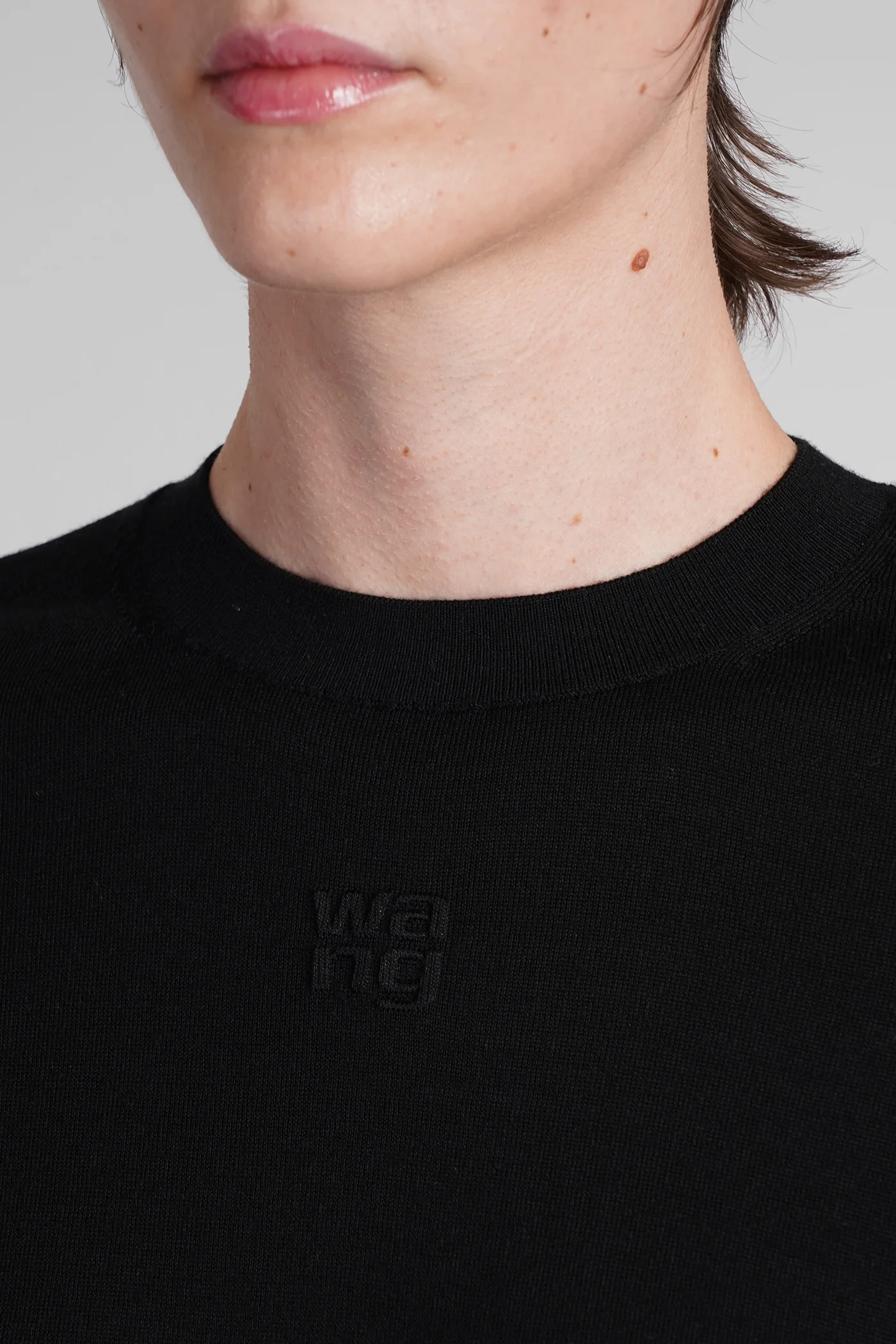 Topwear in black wool - Image 5