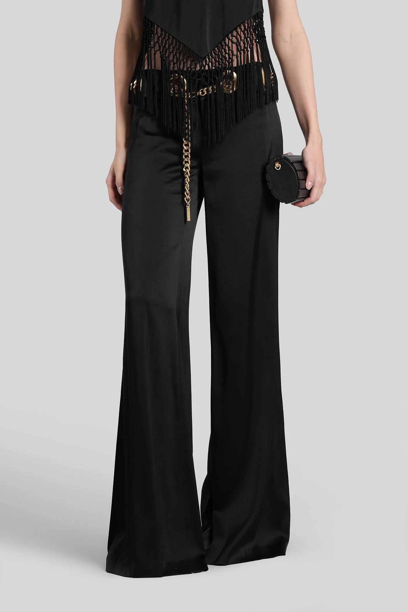 Olivia Pants in black viscose