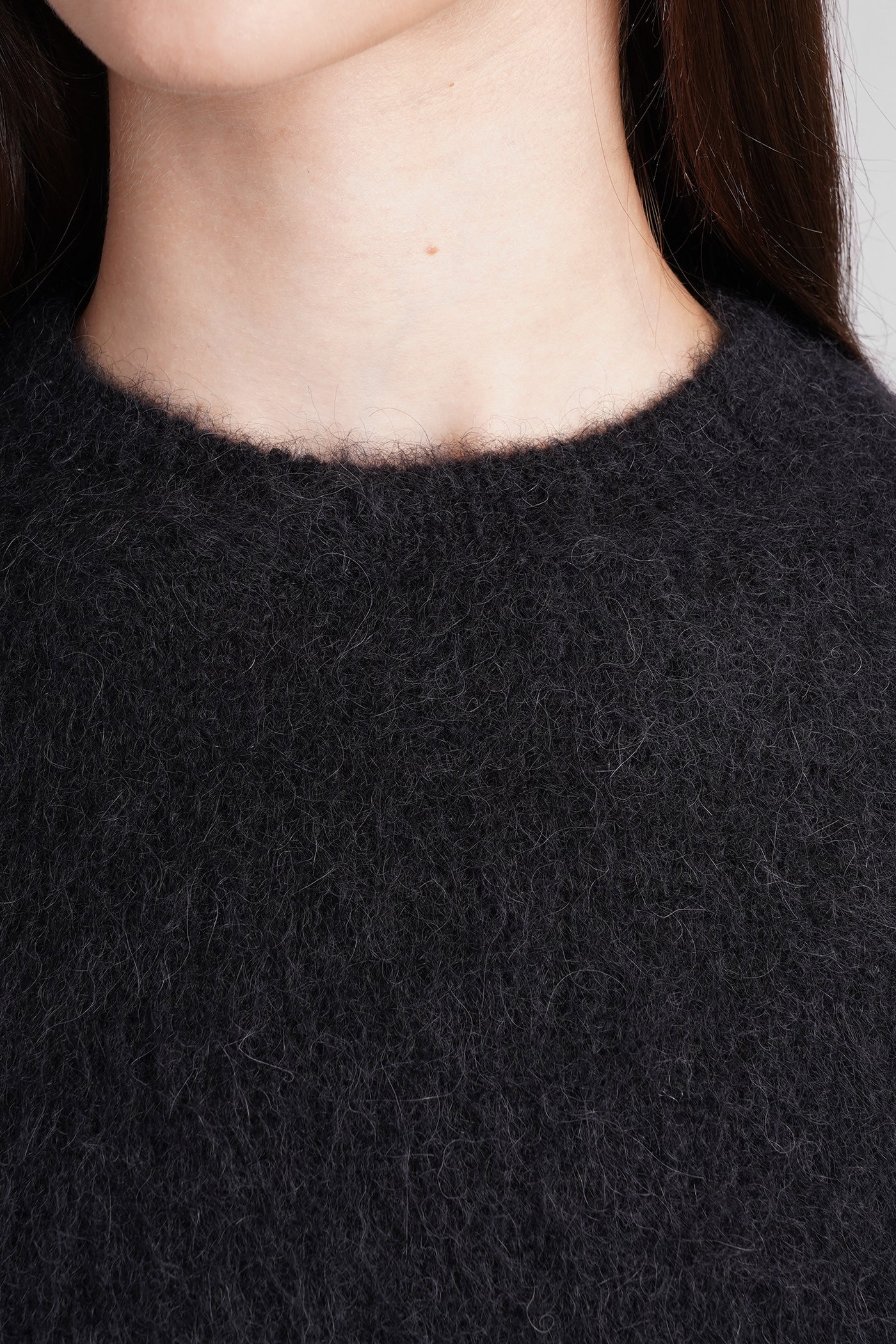 Knitwear in black wool - Image 5