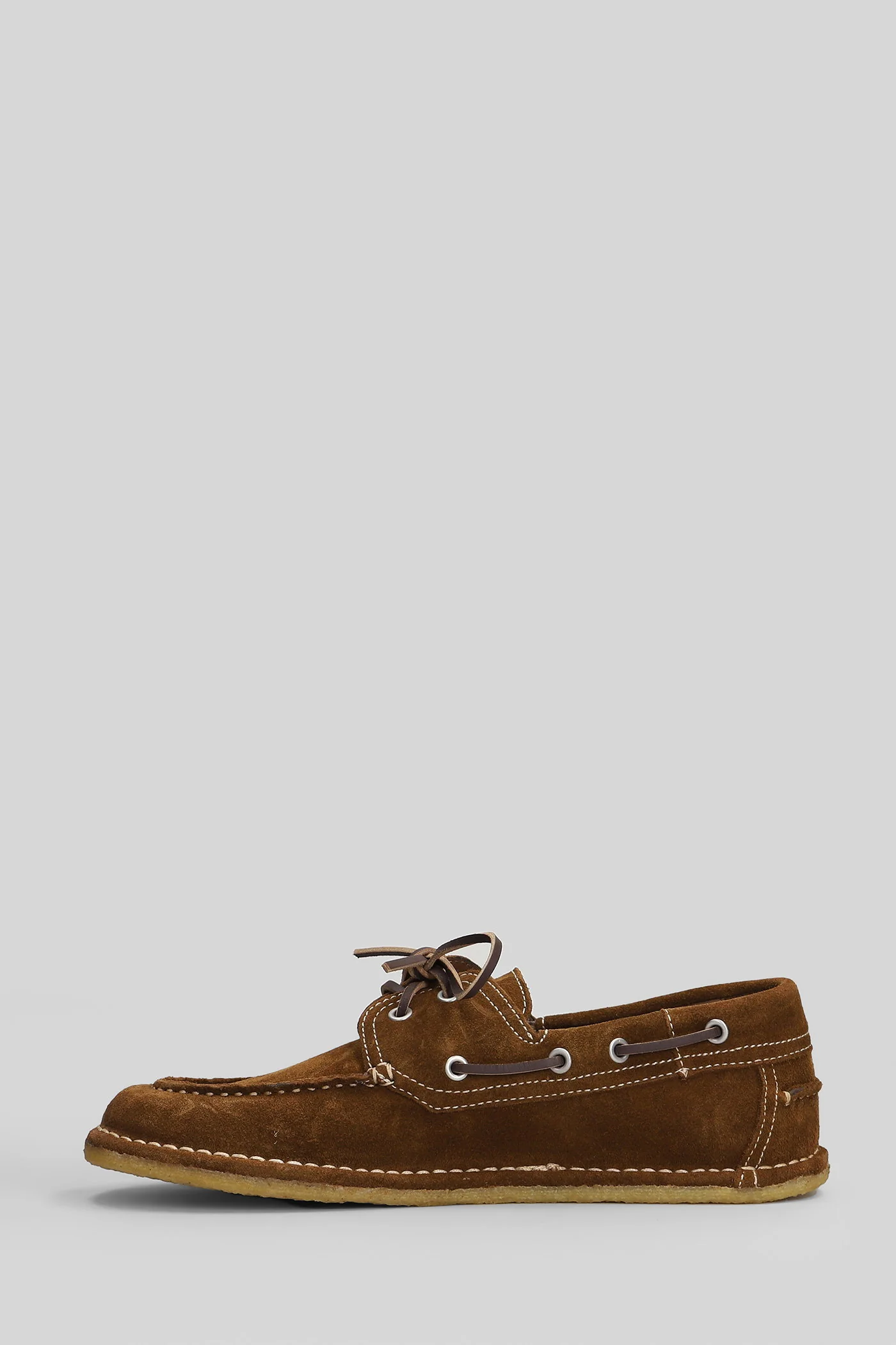 Loafers in brown suede - Image 3