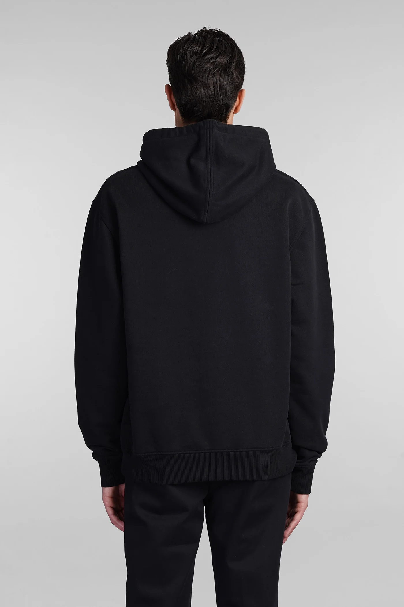 Sweatshirt in black cotton - Image 3