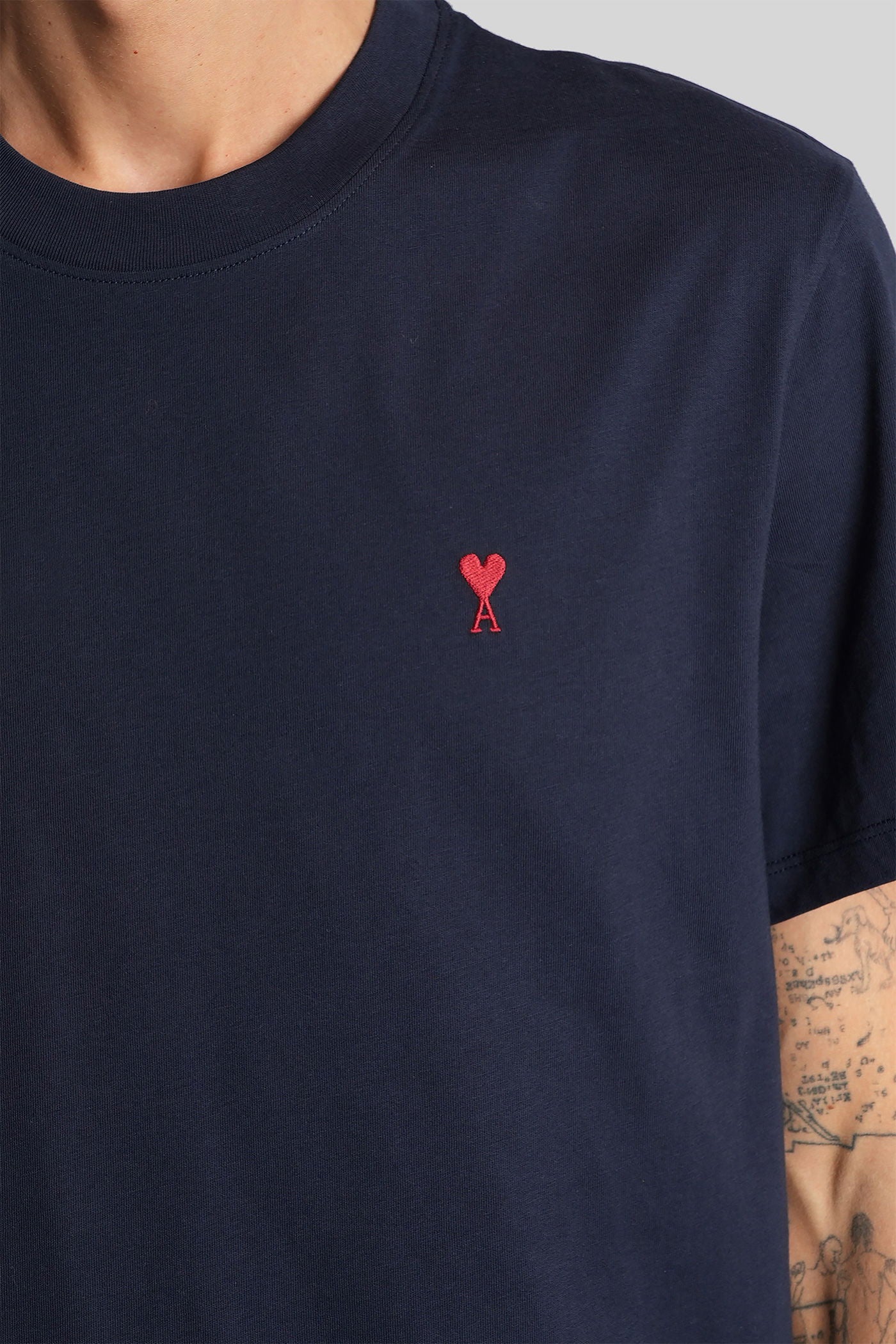 T-Shirt in blue cotton - Image 5