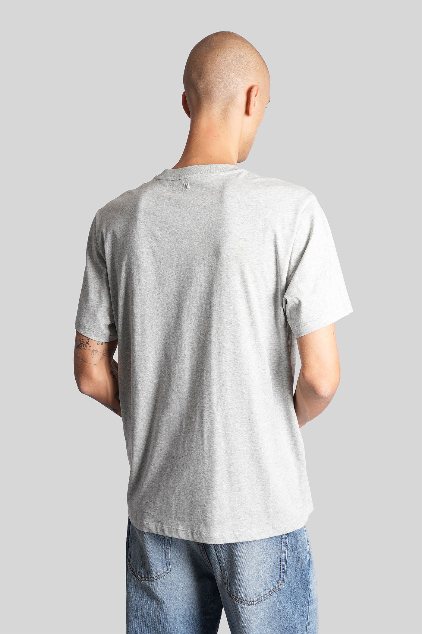 T-Shirt in grey cotton - Image 3