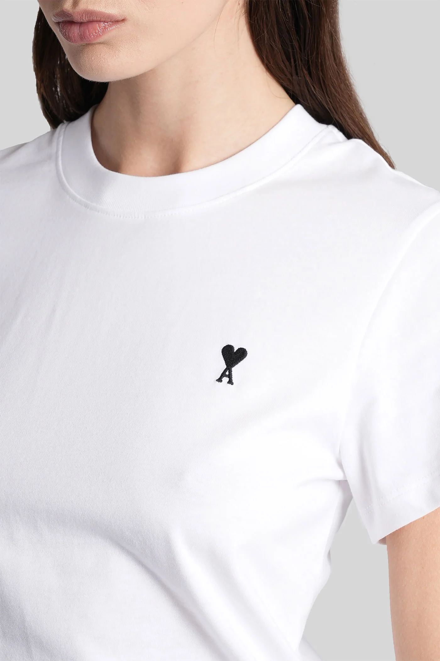 T-Shirt in white cotton - Image 5