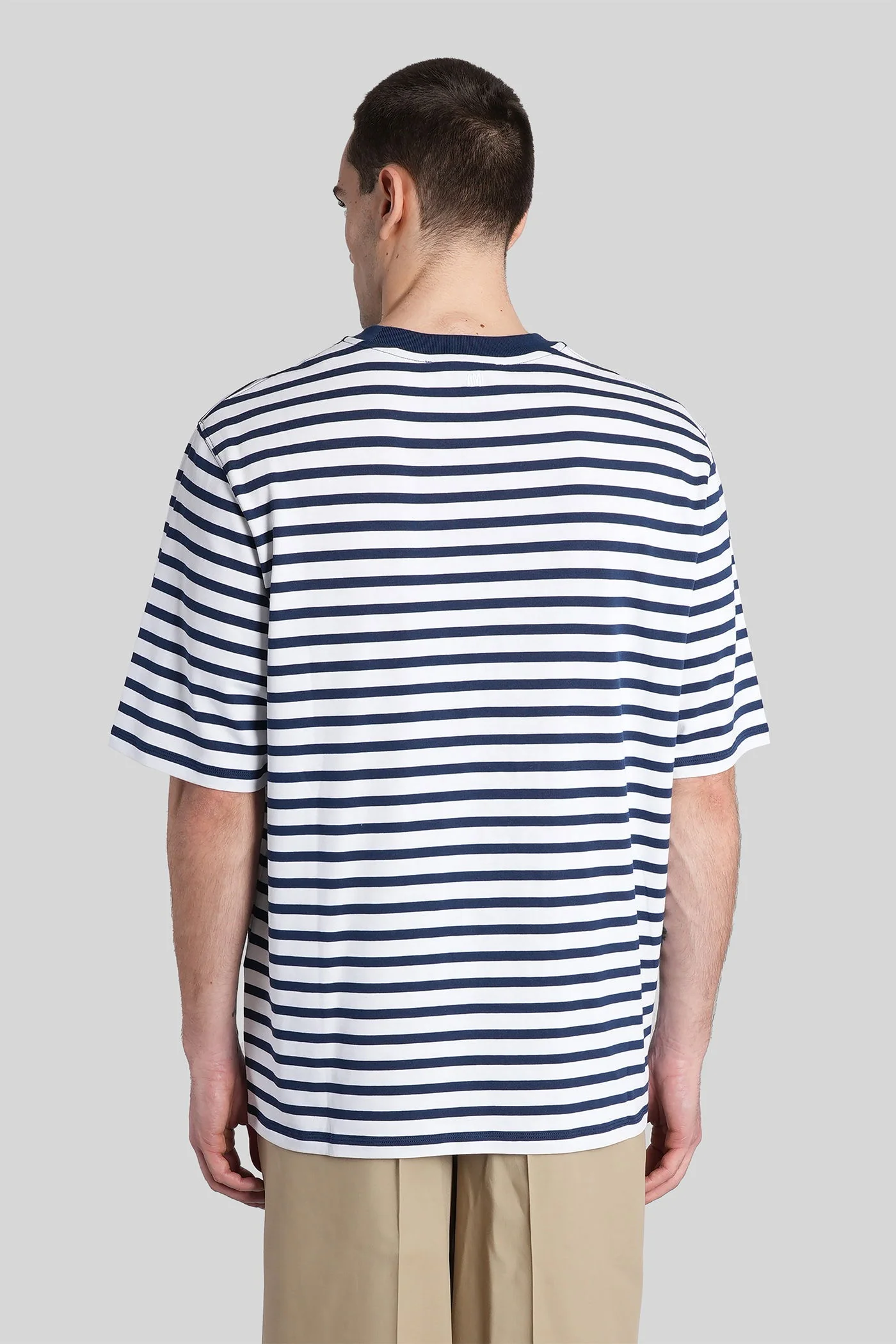 T-Shirt in white cotton - Image 3