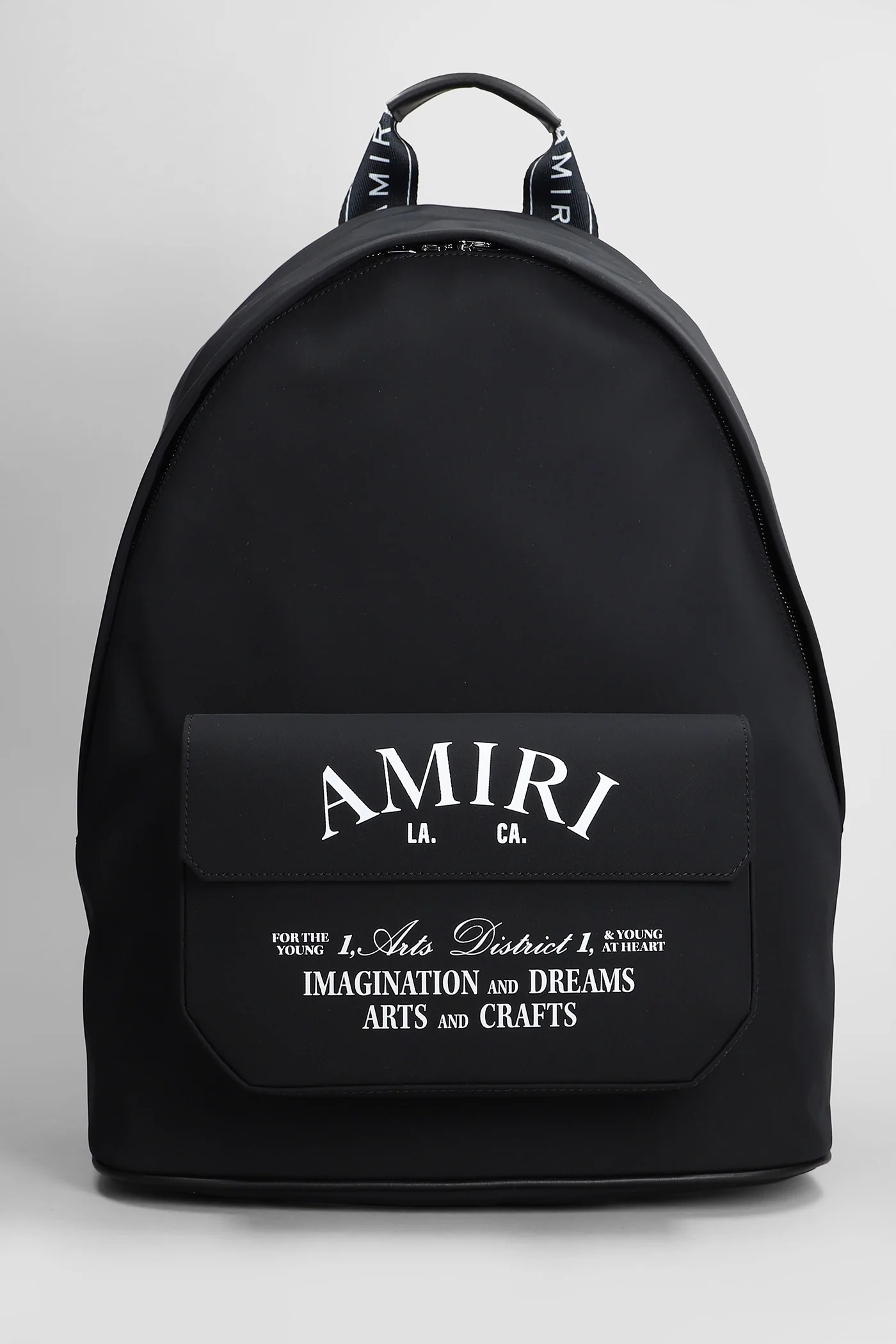 Backpack in black nylon