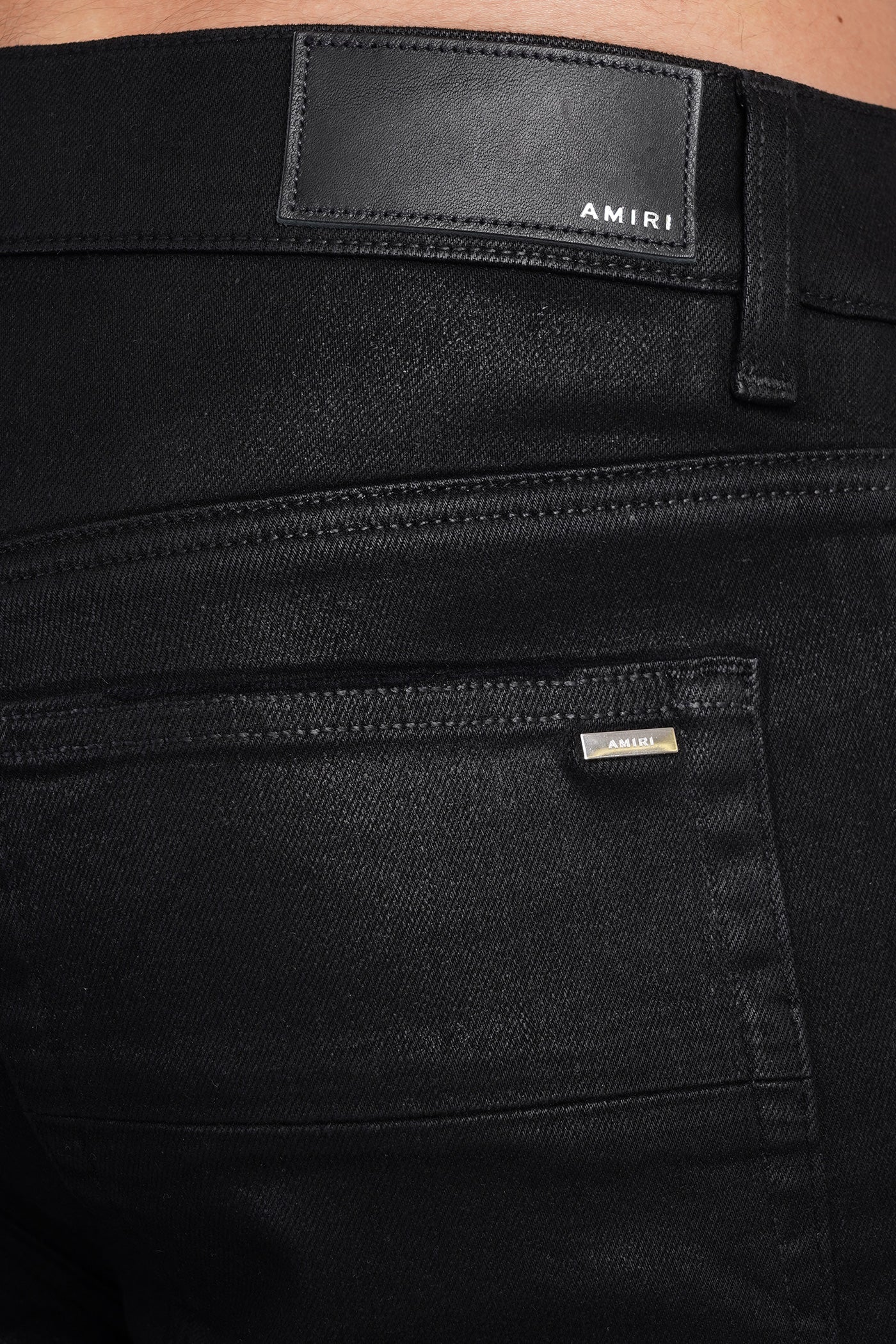 Jeans in black cotton - Image 5