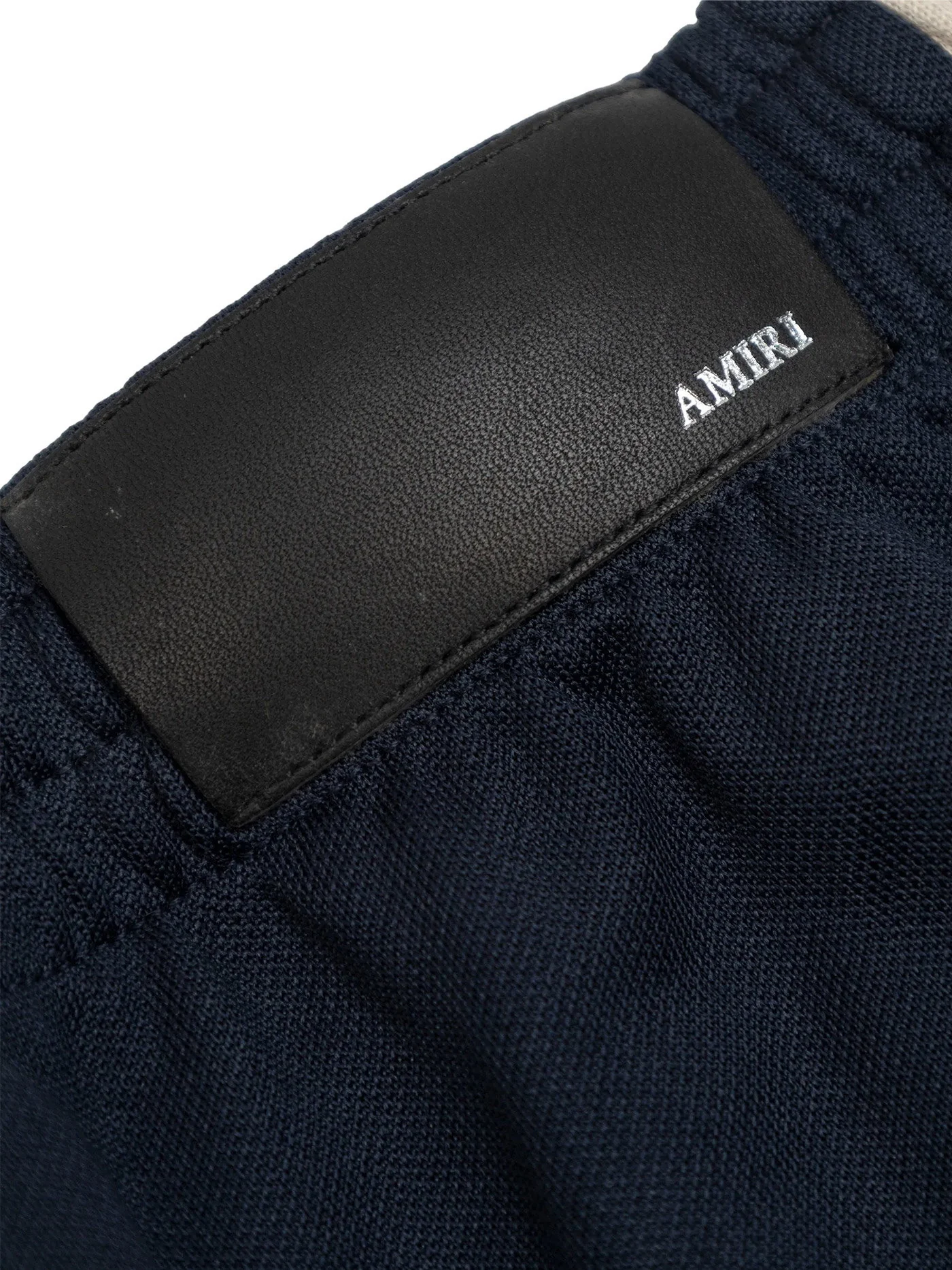 Pants in blue polyamide - Image 3