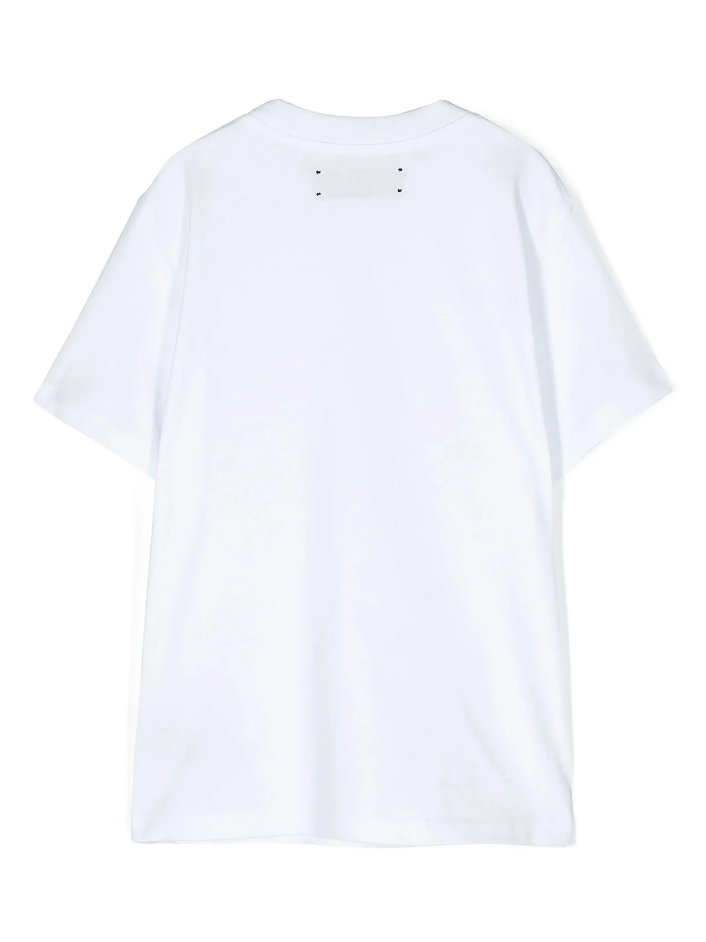 T-Shirt in white cotton - Image 2