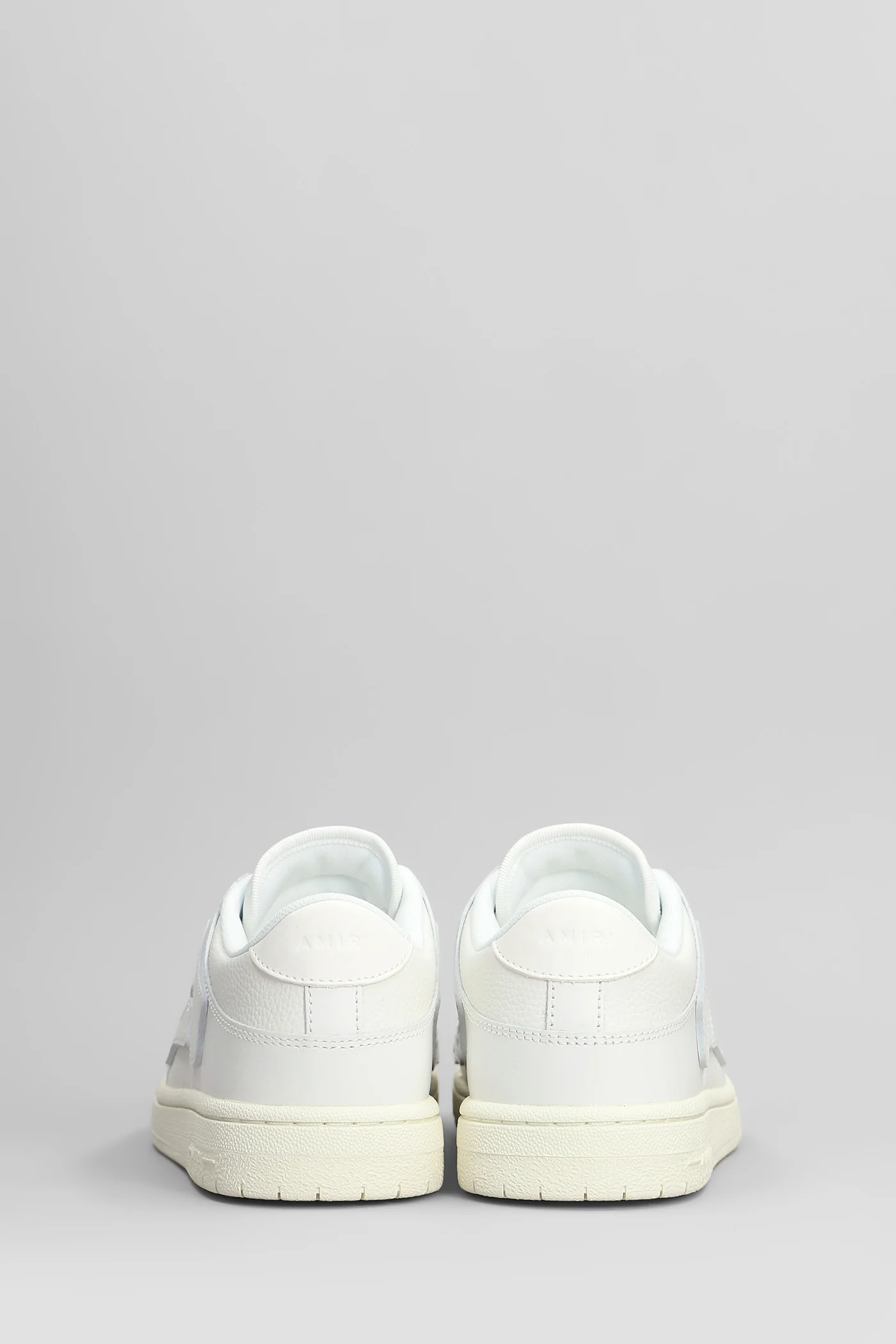 Skel top low Sneakers in white leather - Image 4