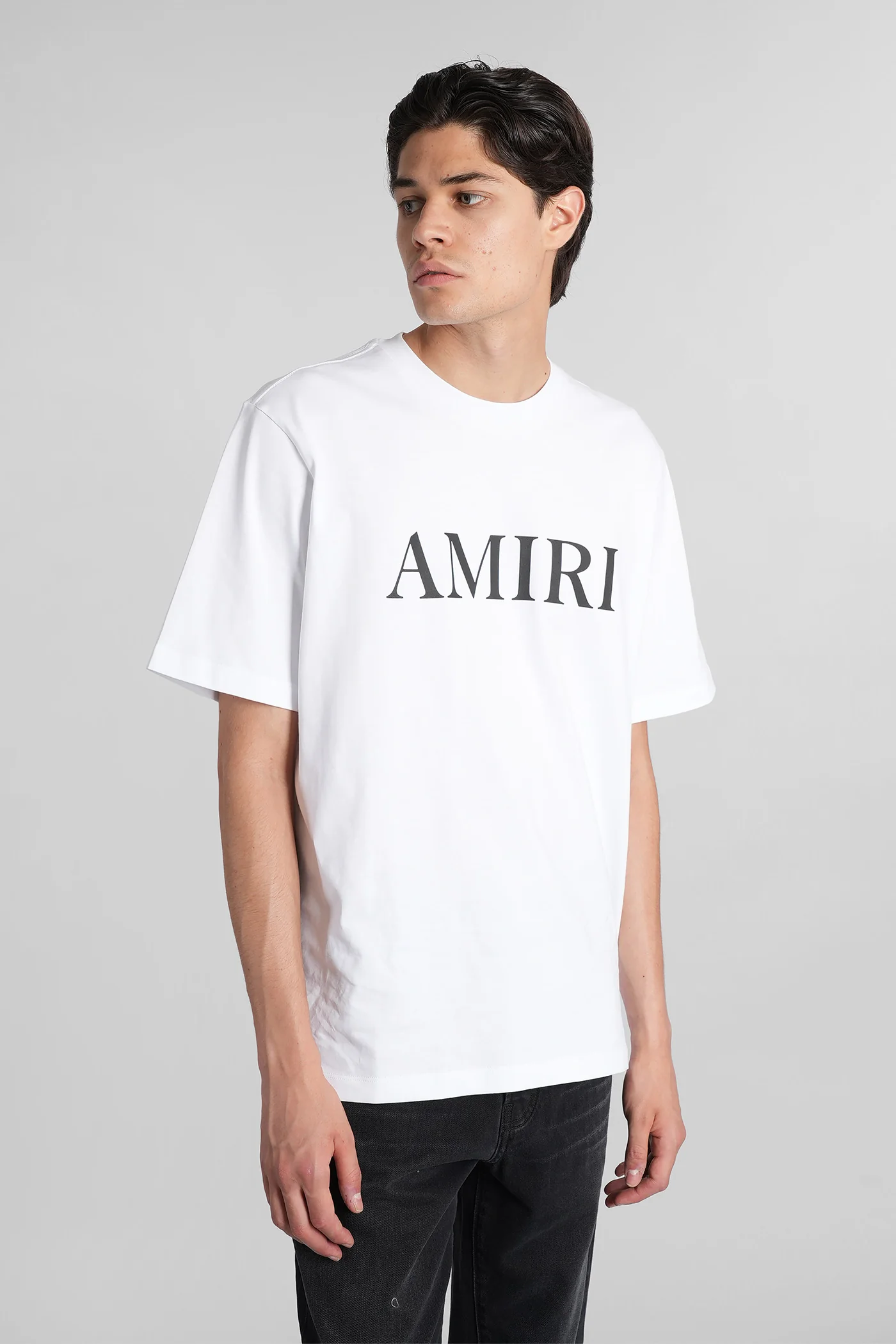 T-Shirt in white cotton