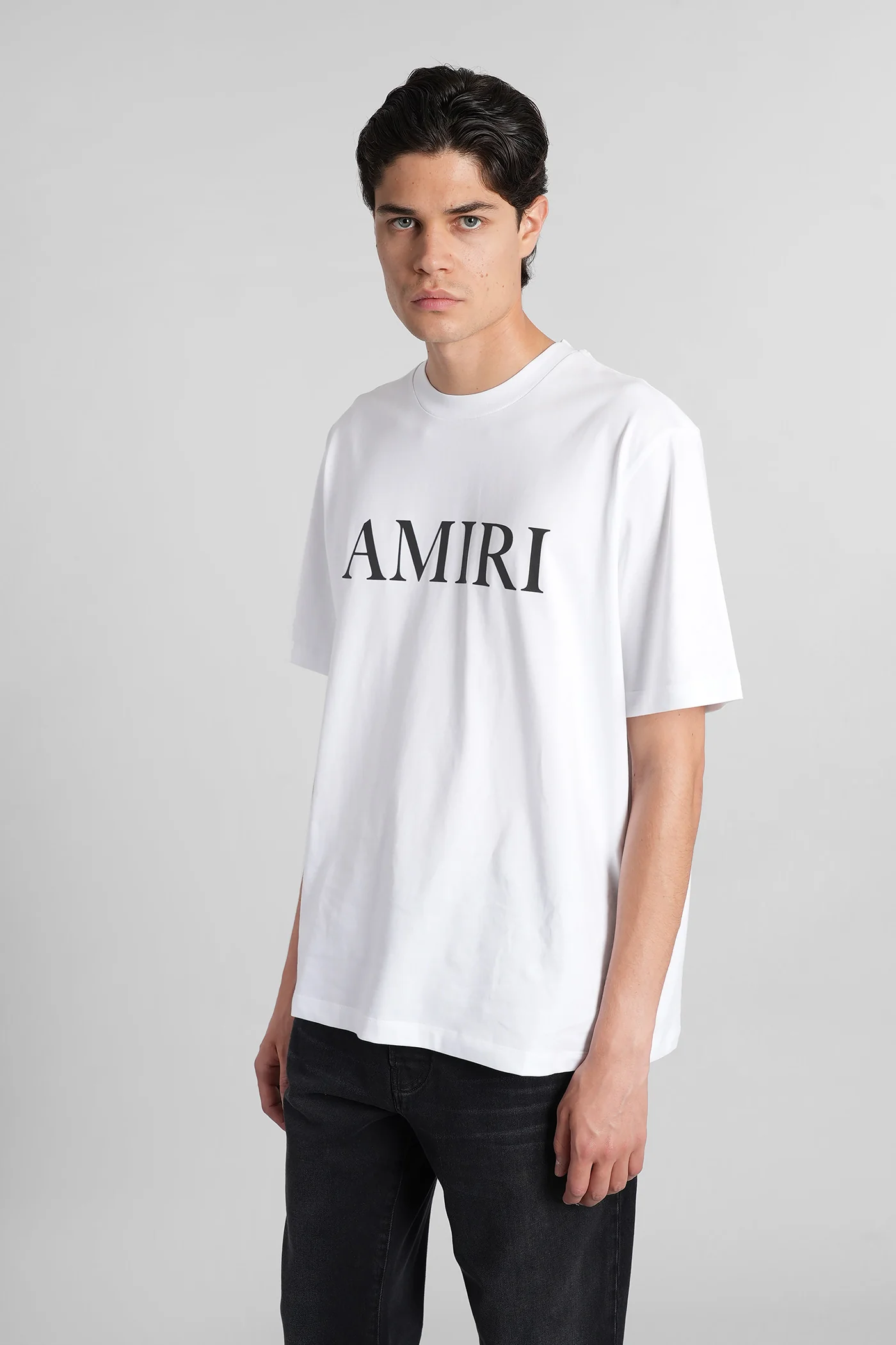 T-Shirt in white cotton - Image 4