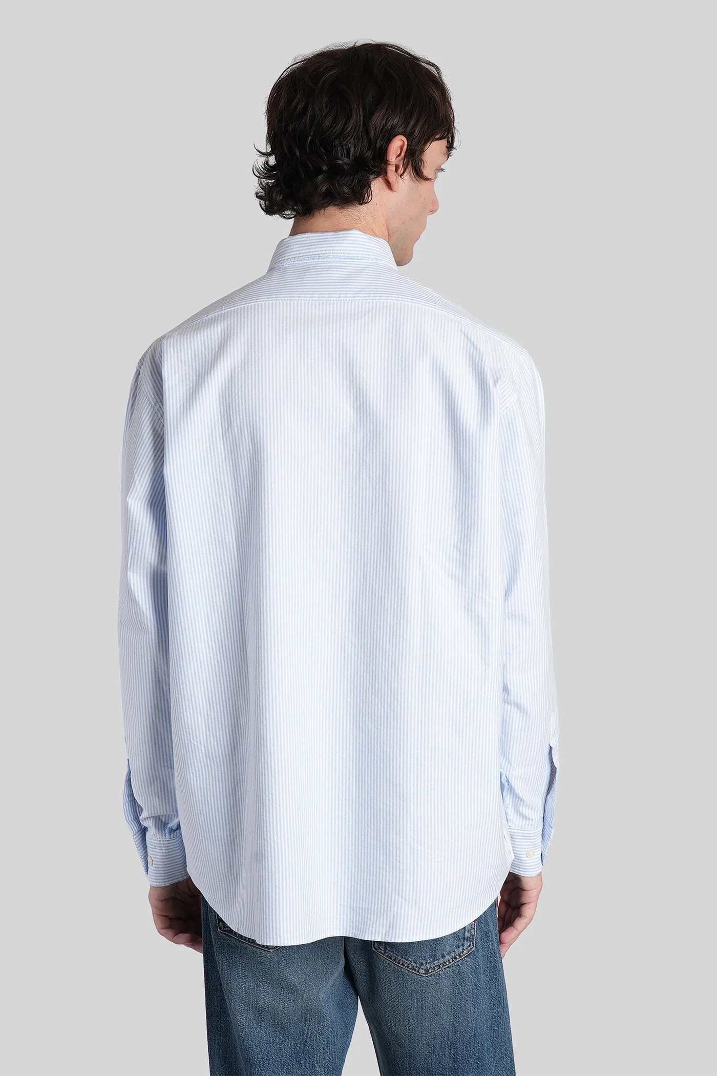 America Shirt in white cotton - Image 3