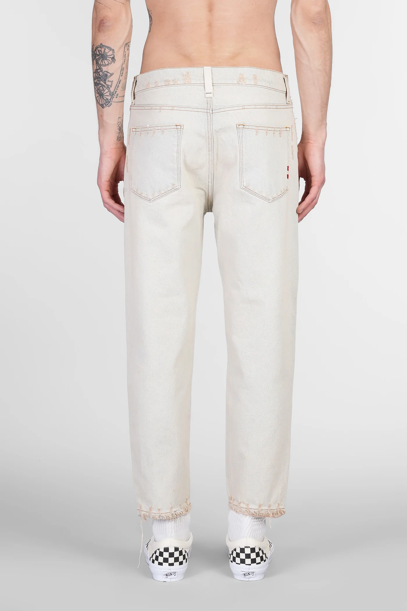 Jeremiah Jeans in beige denim - Image 3