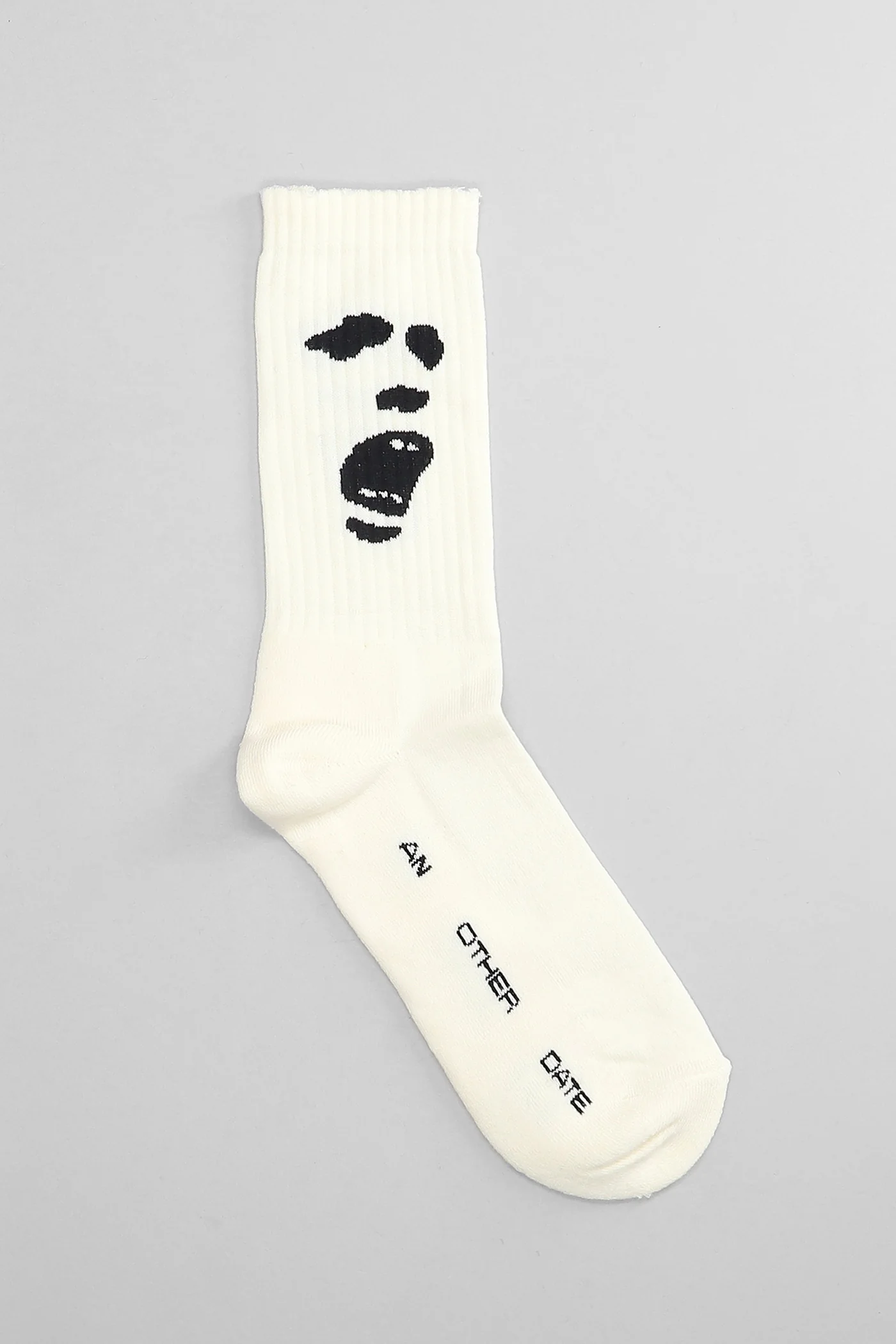 Socks in beige cotton - Image 2